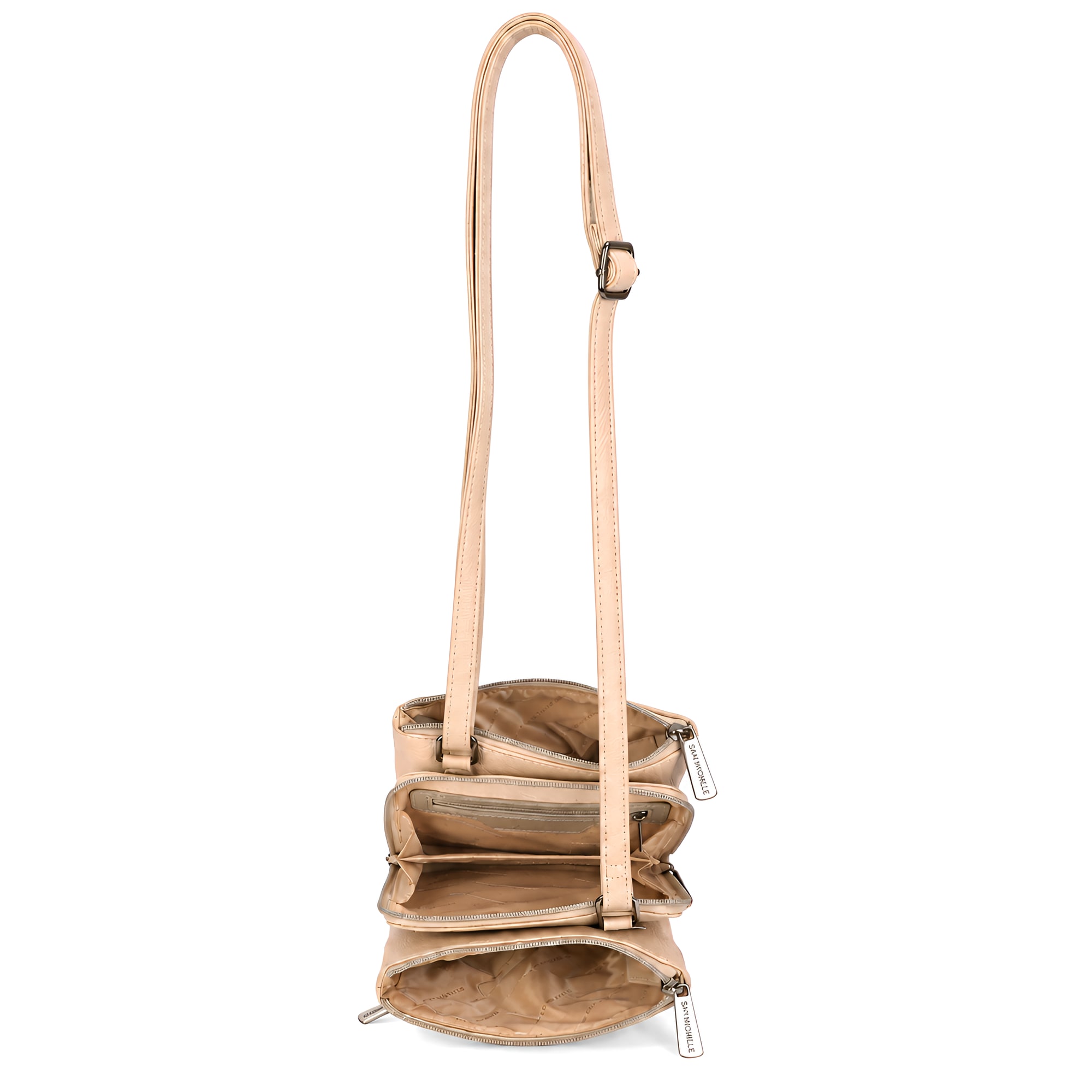 Ina Crossbody Bag - Pale Apricot view 4