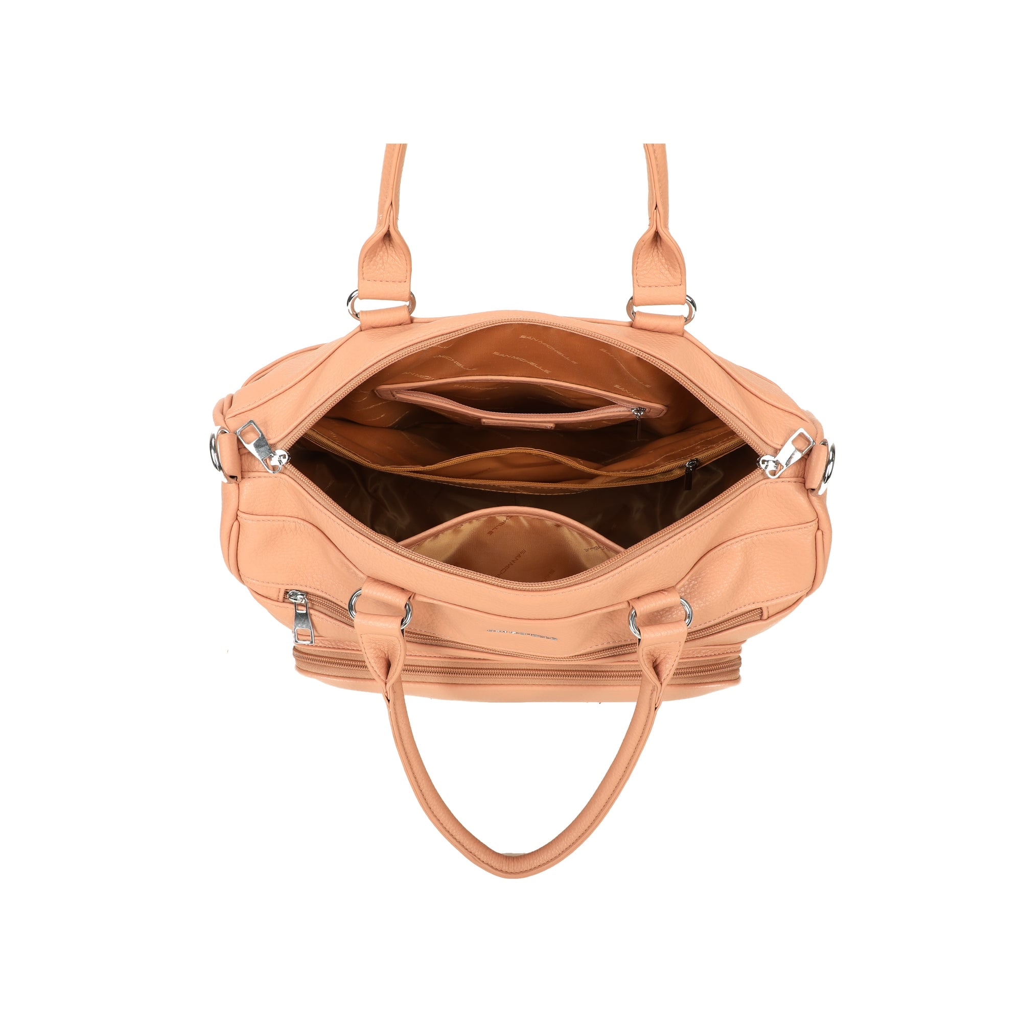 Iris Large Tote Bag - Pink view 4