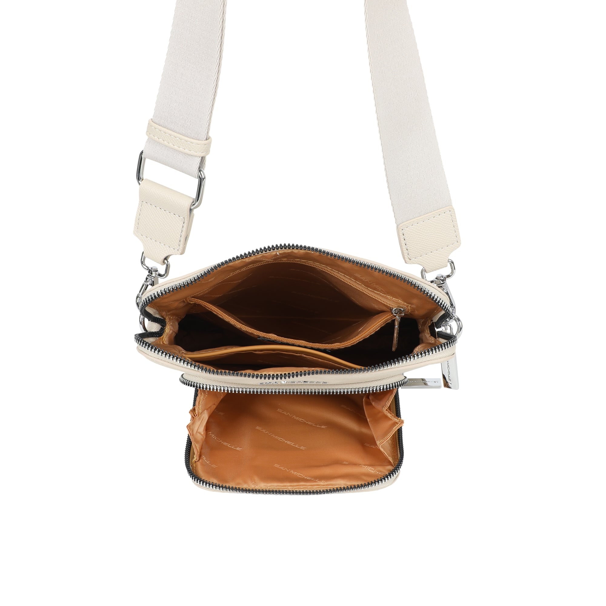 Jade Crossbody Bag - Beige view 5