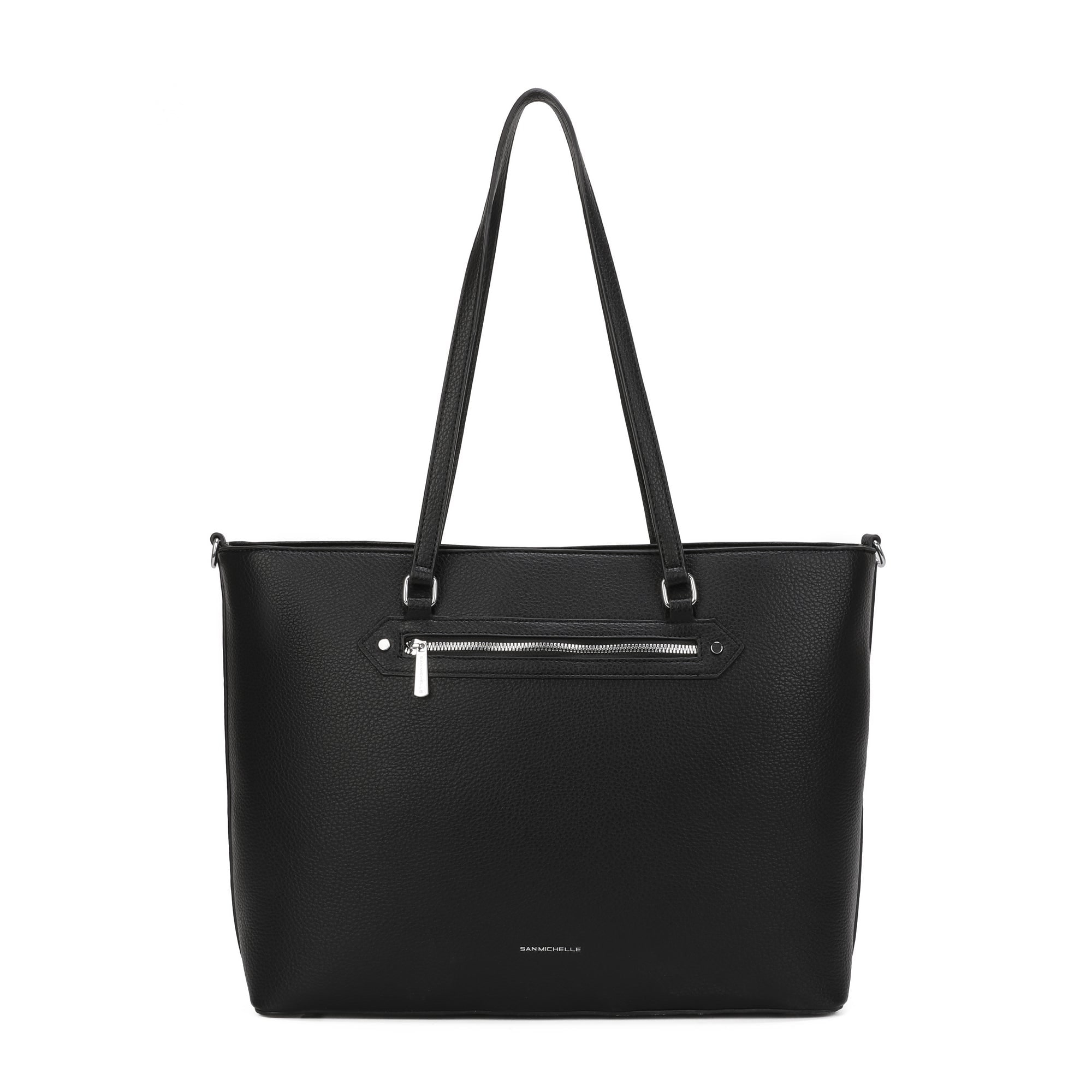 Jane Large Tote Bag - Black