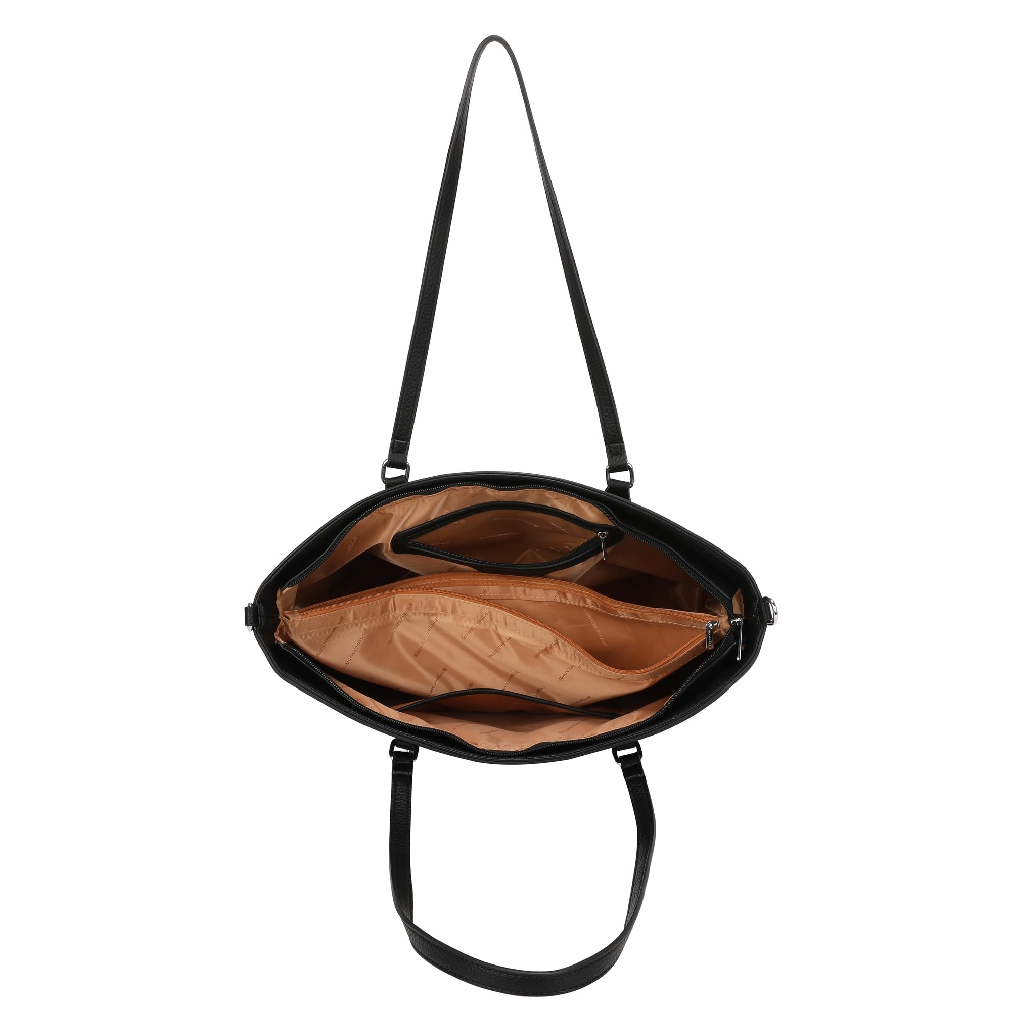 Jane Large Tote Bag - Black view 4