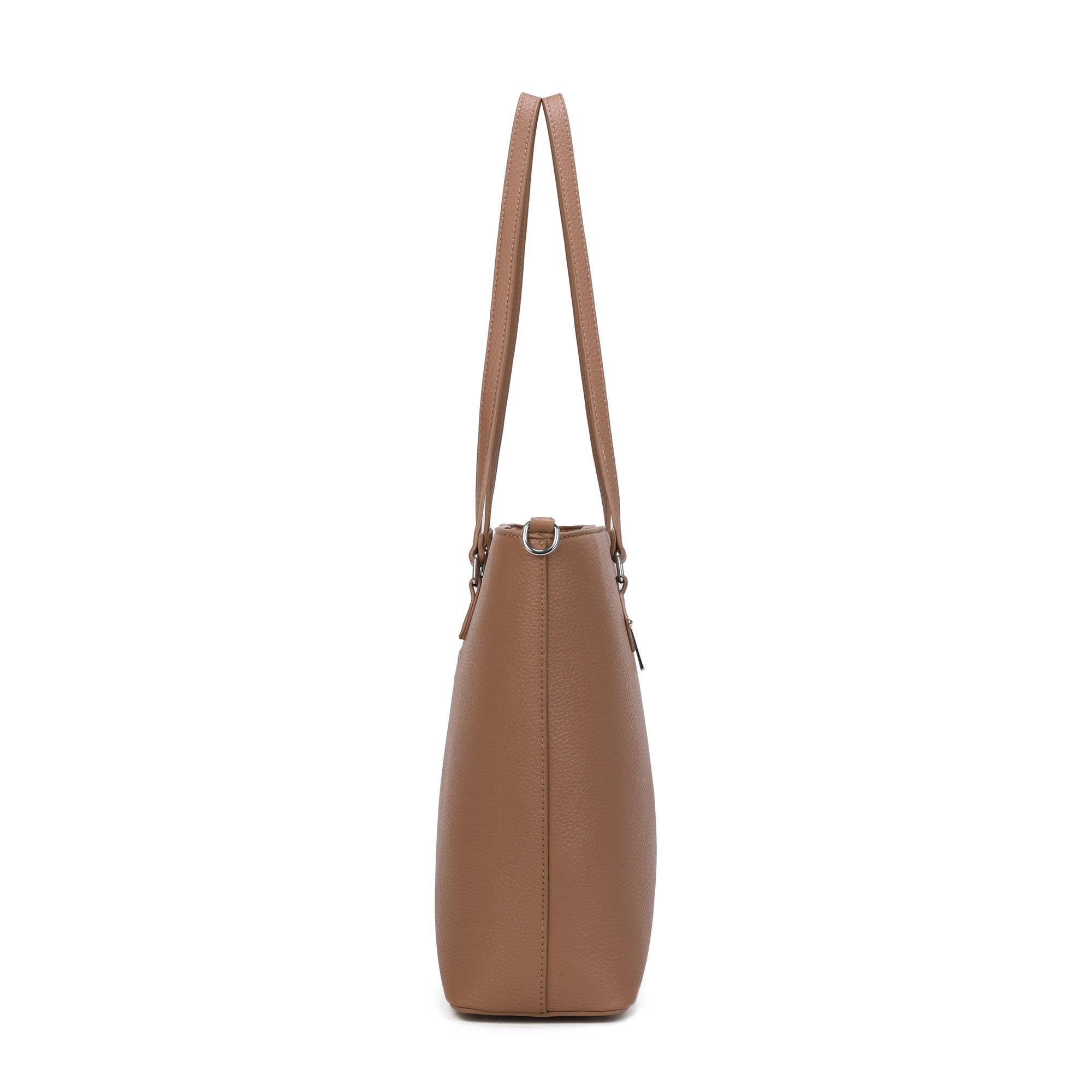 Jane Large Tote Bag - Brown view 3