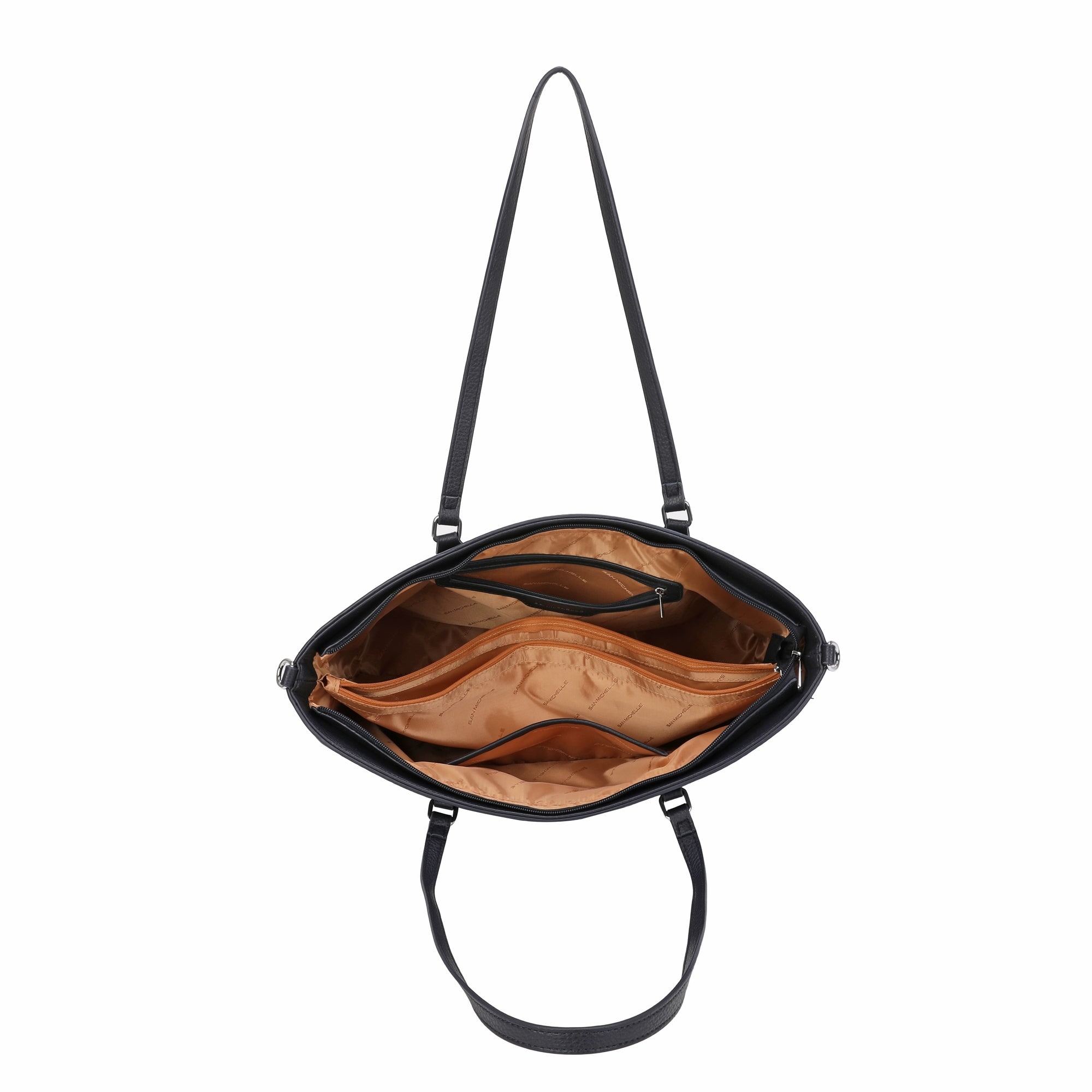Jane Large Tote Bag - Navy view 5