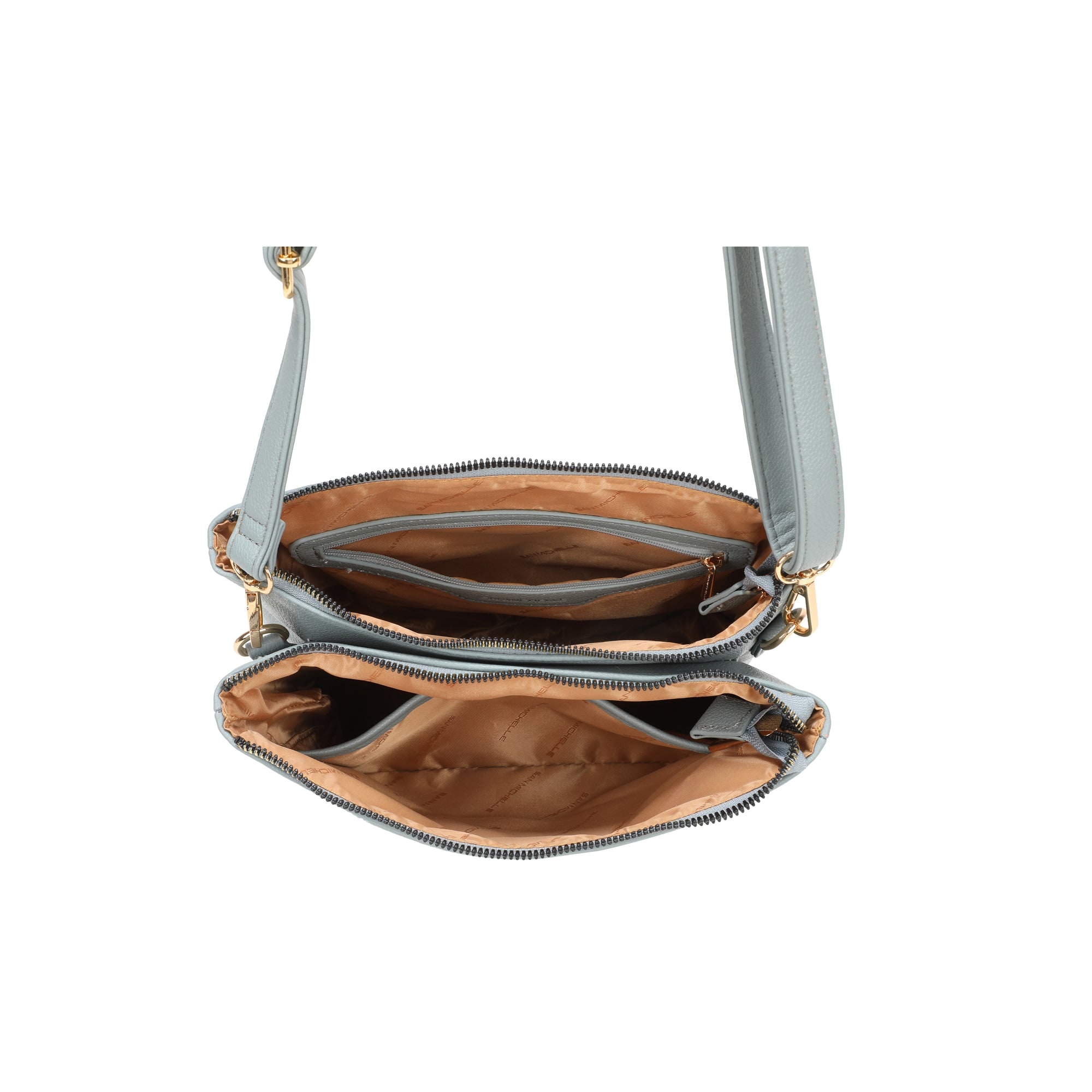Jen Crossbody Bag - Light Blue view 4
