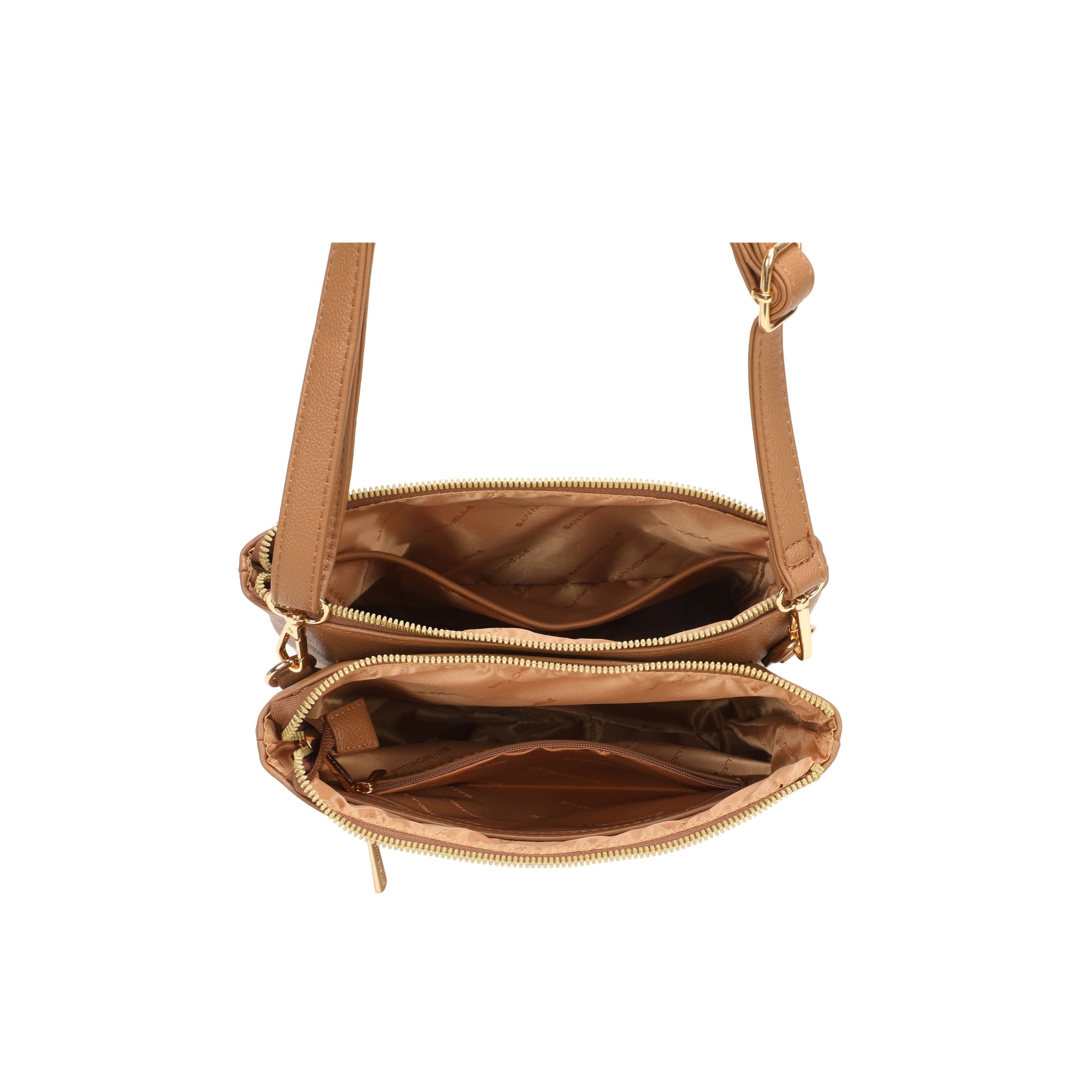 Jen Crossbody Bag - Tan view 4