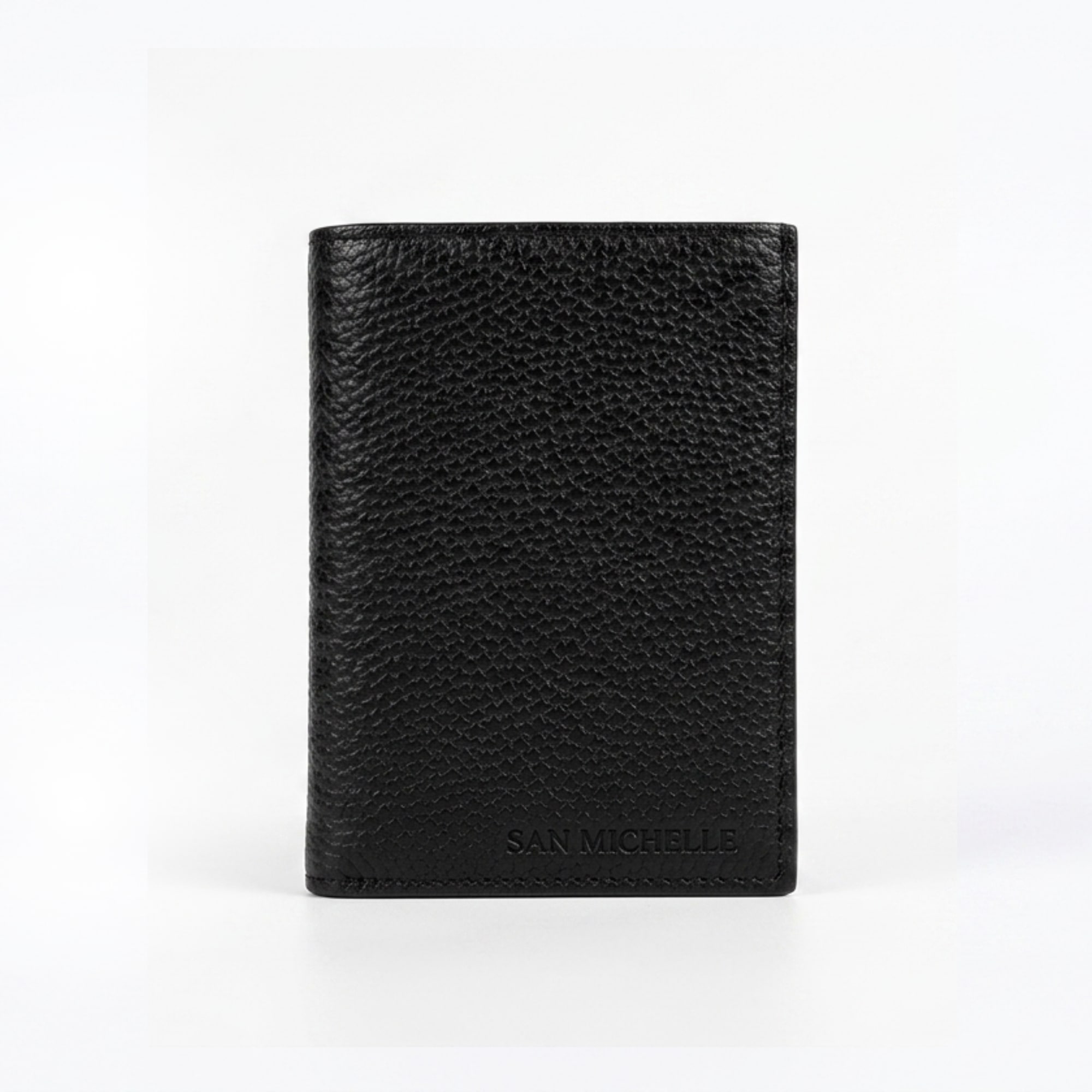 Jill Small Leather Wallet - Black