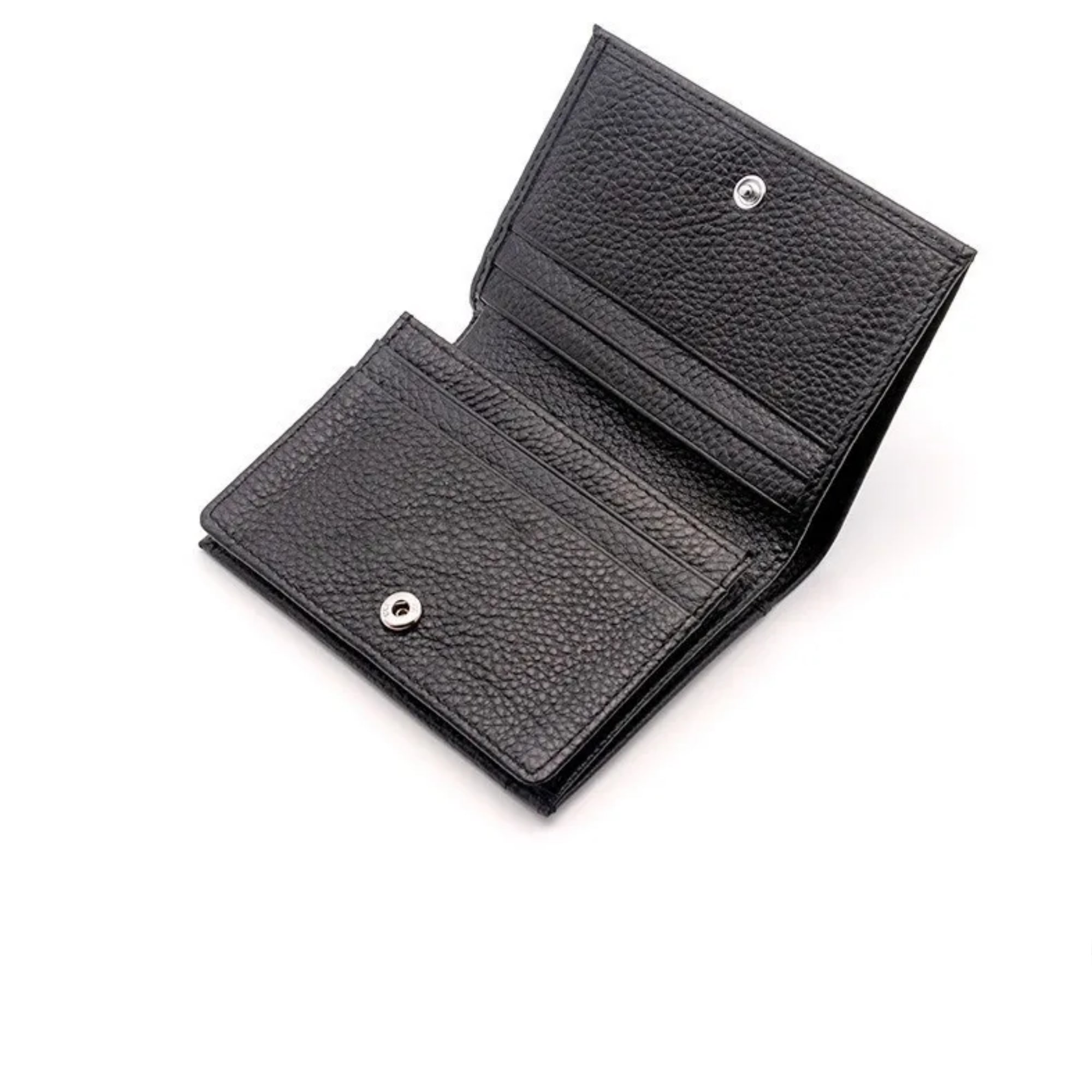 Jill Small Leather Wallet - Black view 3
