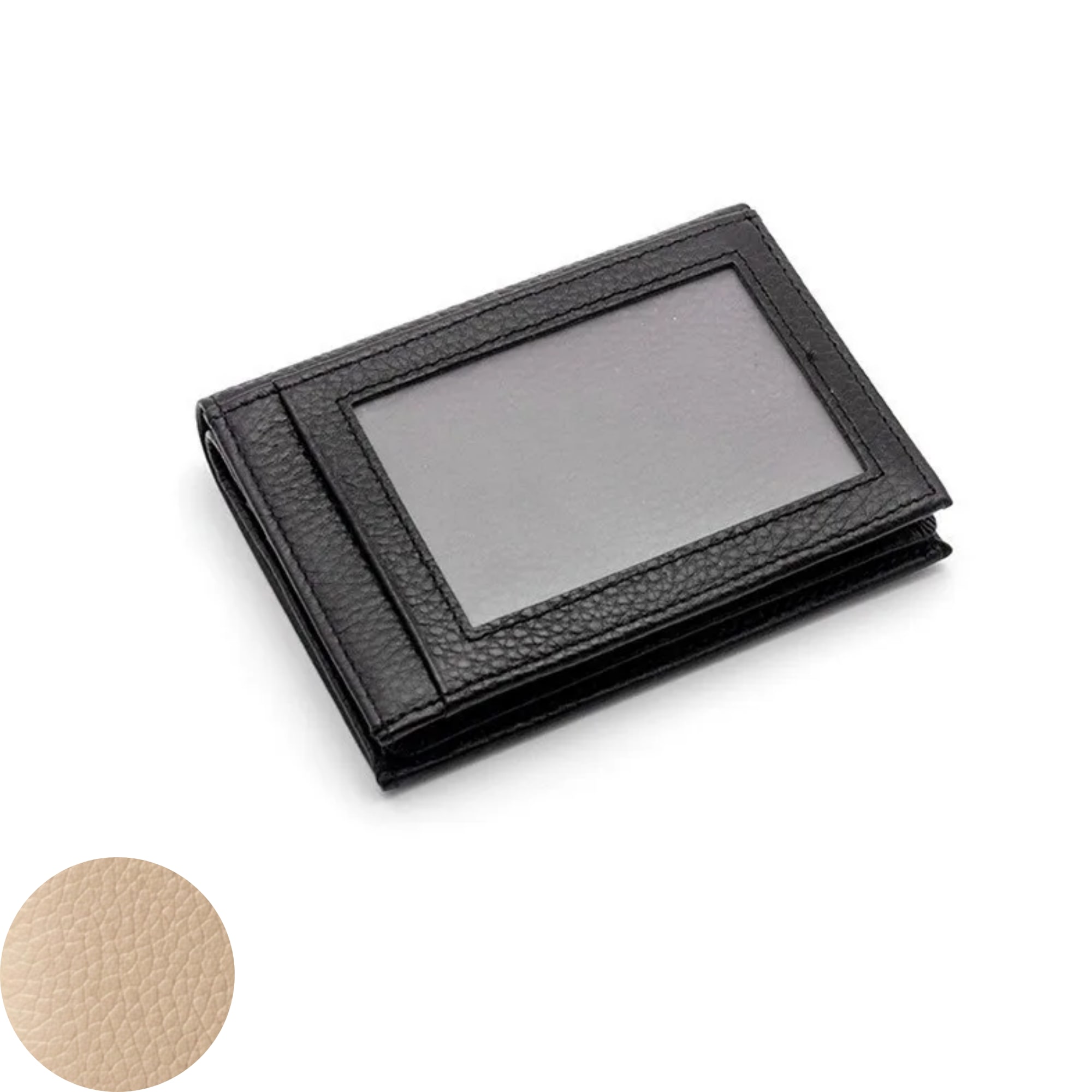 Jill Small Leather Wallet - Camel view 5