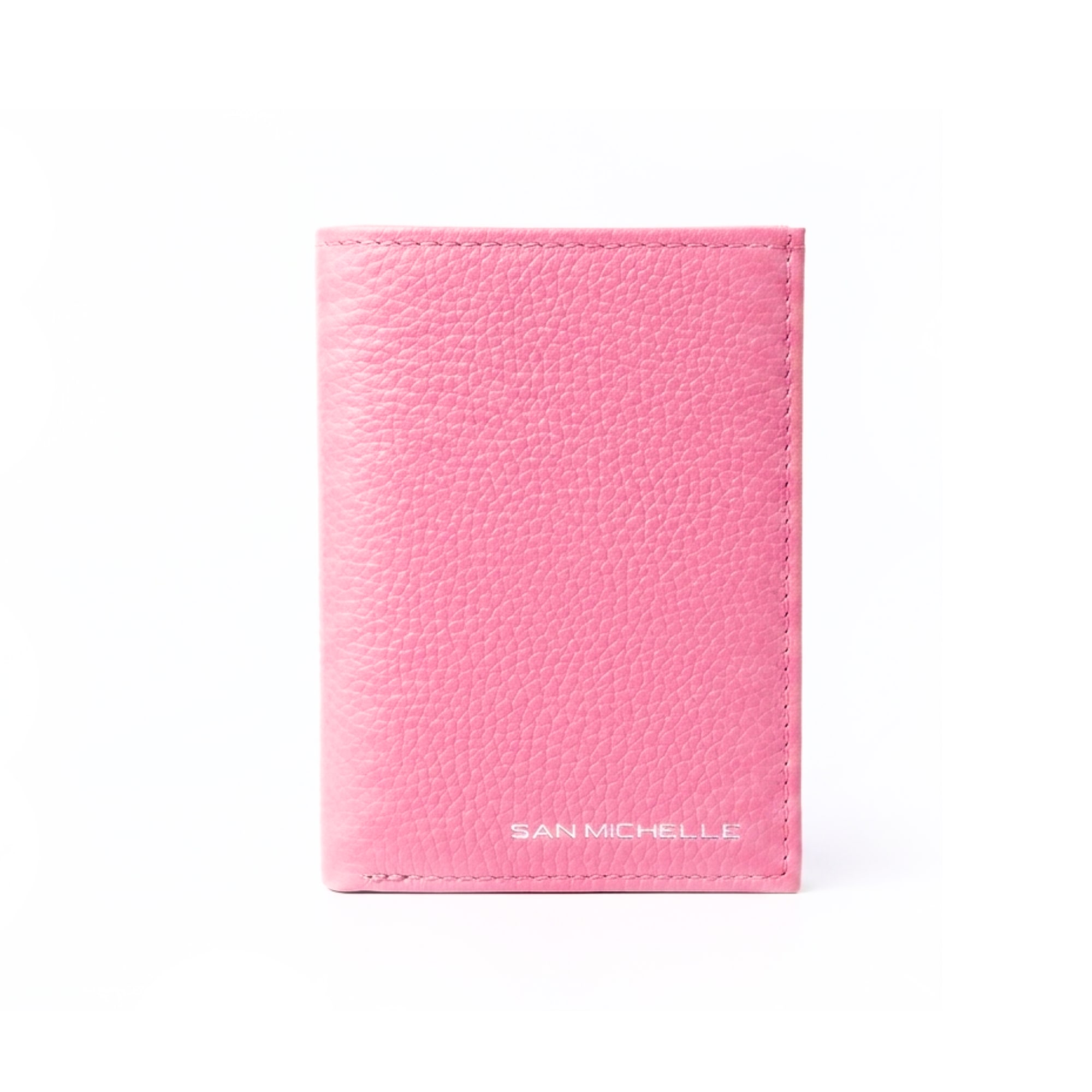 Jill Small Leather Wallet - Pink