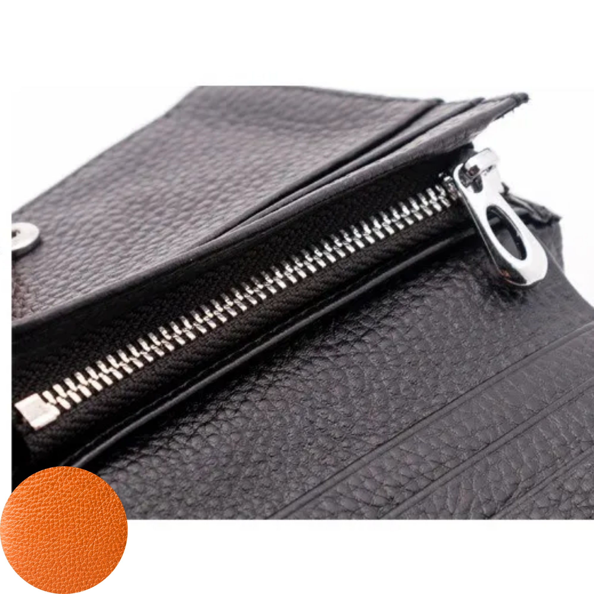 Jill Small Leather Wallet - Tan view 3