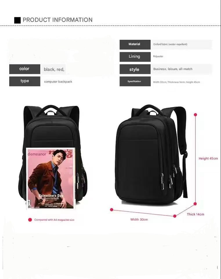 Jordan Backpack - Black view 6