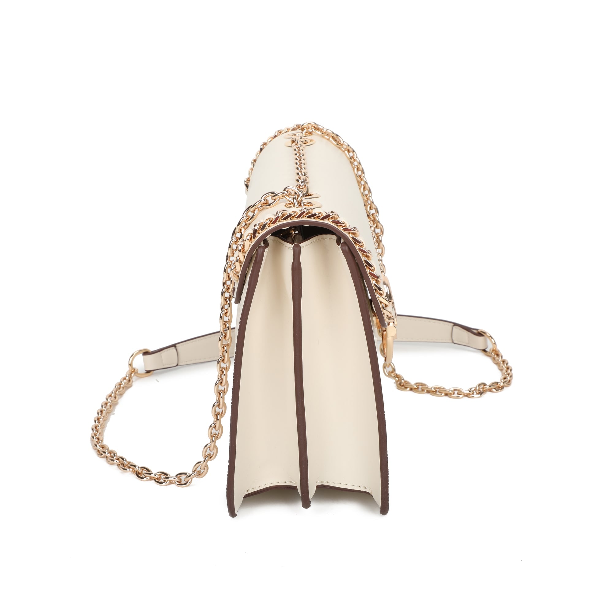 Kath Medium Crossbody Bag - Beige view 4