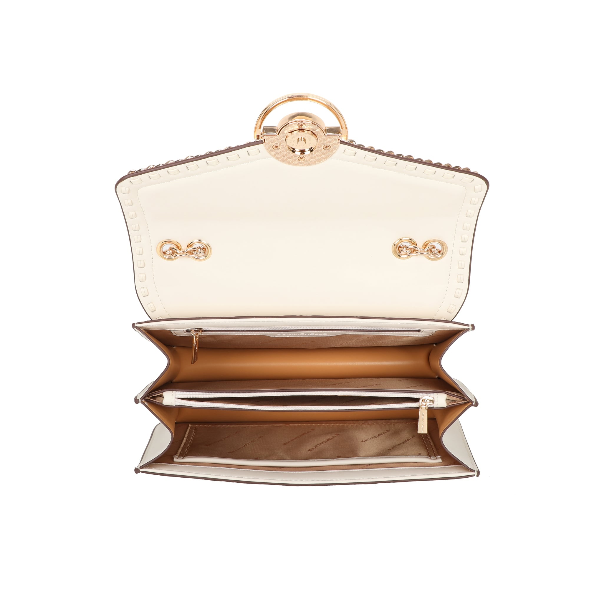Kath Medium Crossbody Bag - Beige view 5