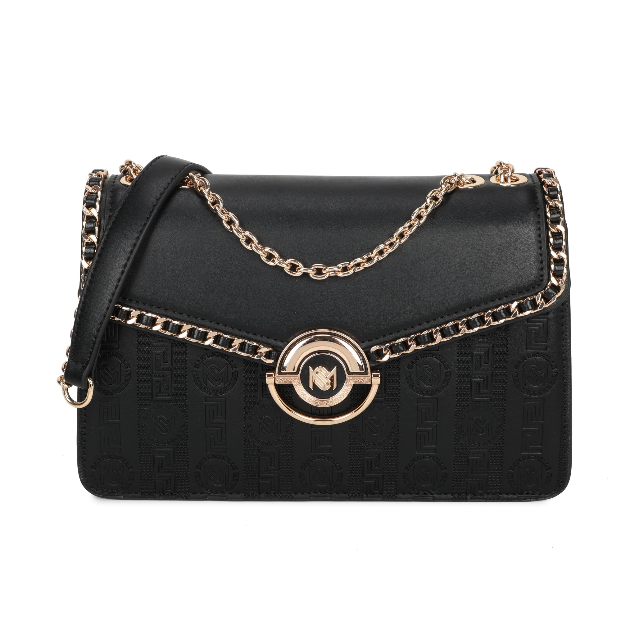 Kath Medium Crossbody Bag - Black