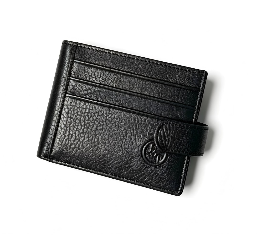 Weston Leather Wallet - Black