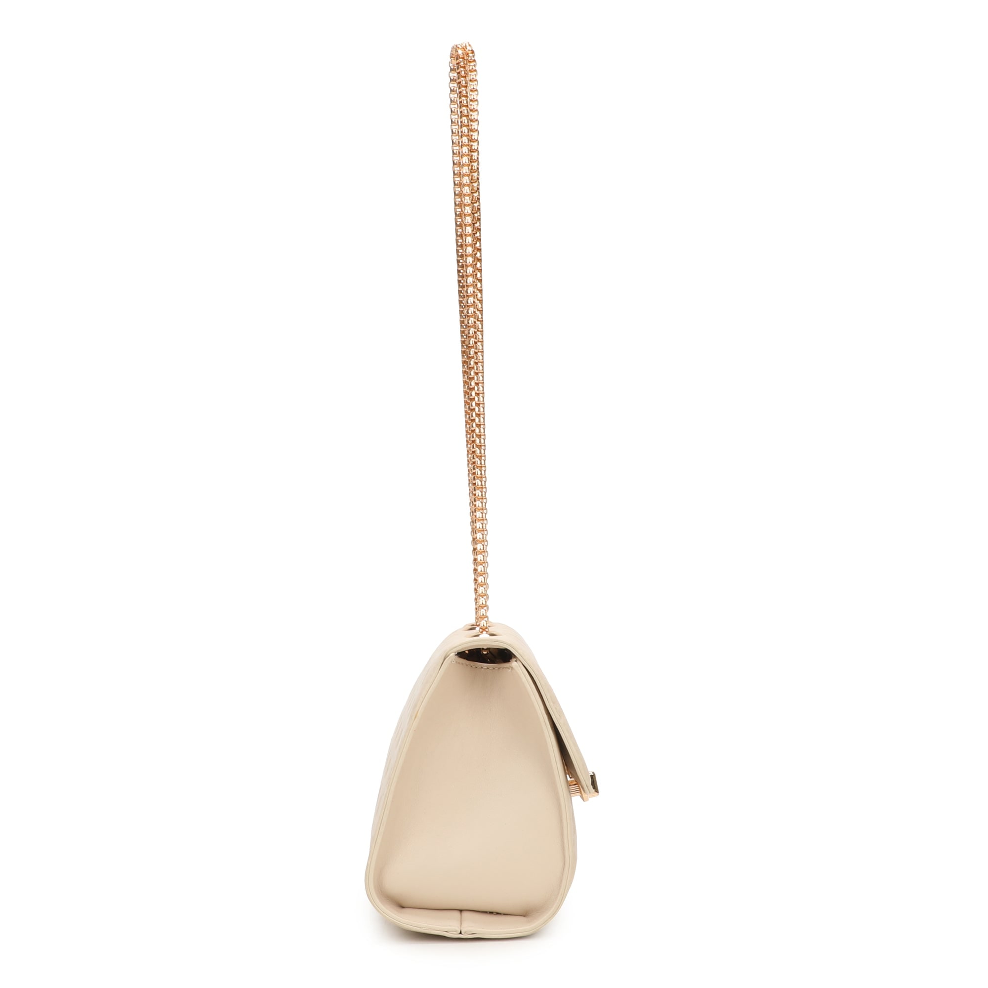 Kendra Chained Crossbody Bag - Camel view 3