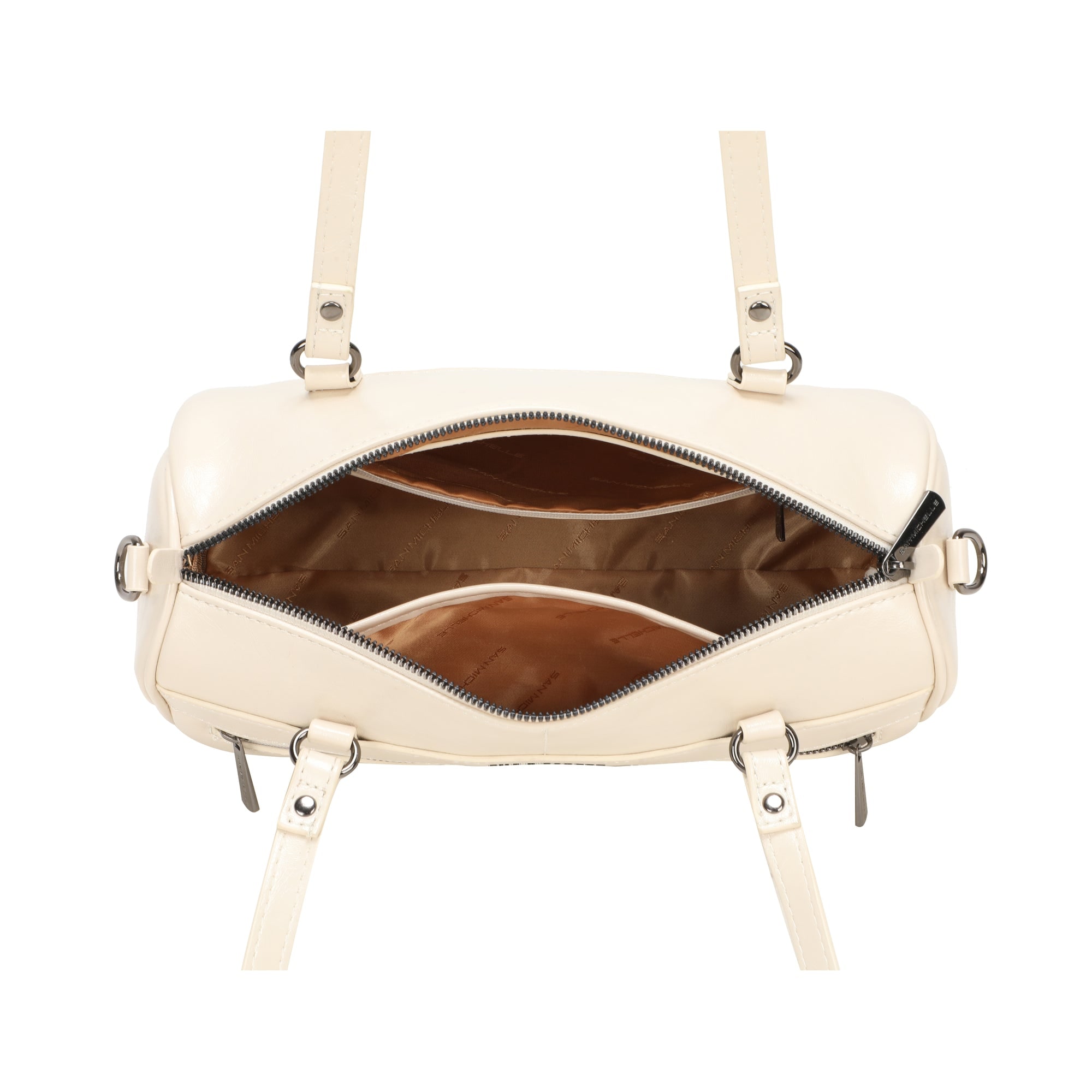 Kerry Elongated Shoulder Bag - Beige view 5
