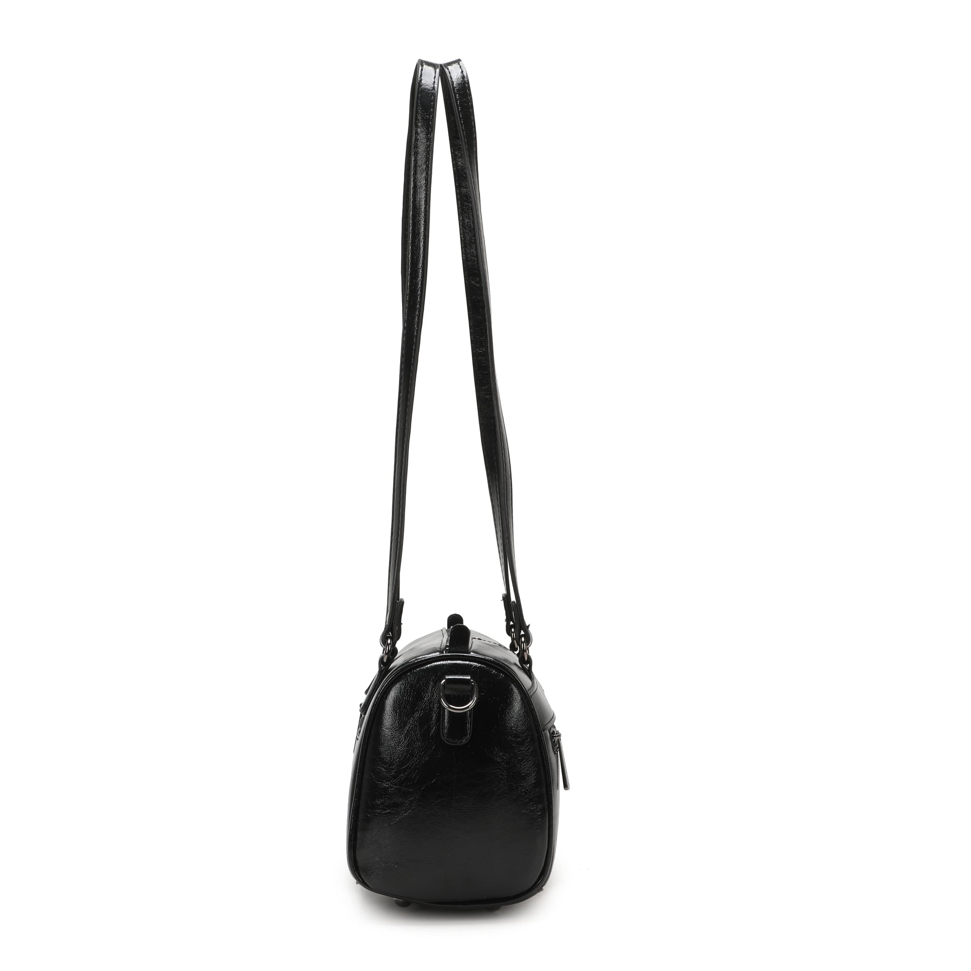 Kerry Elongated Shoulder Bag - Black view 3