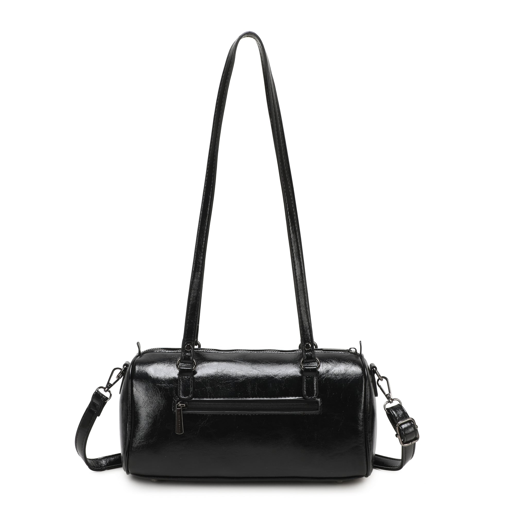 Kerry Elongated Shoulder Bag - Black view 4
