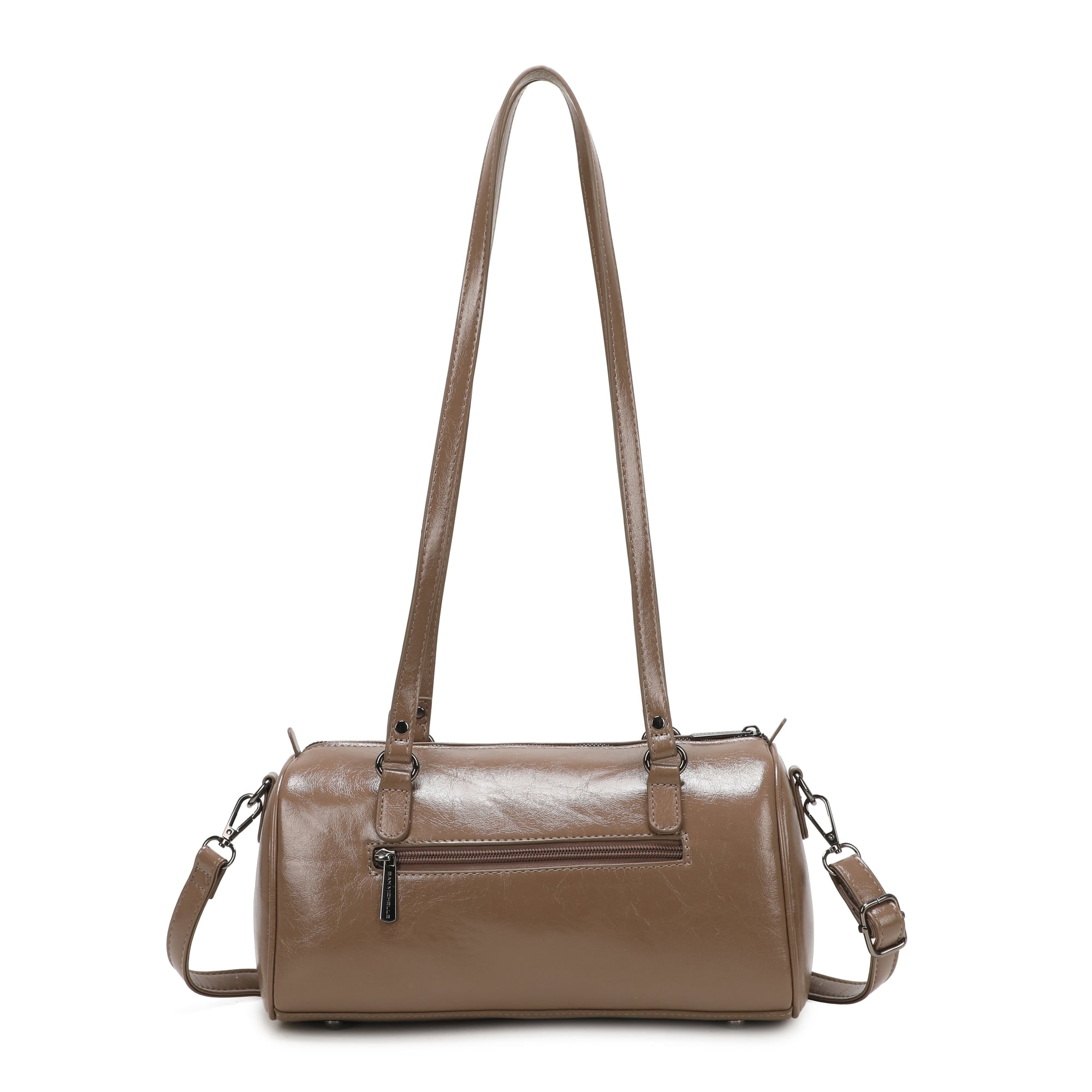 Kerry Elongated Shoulder Bag - Camel view 4