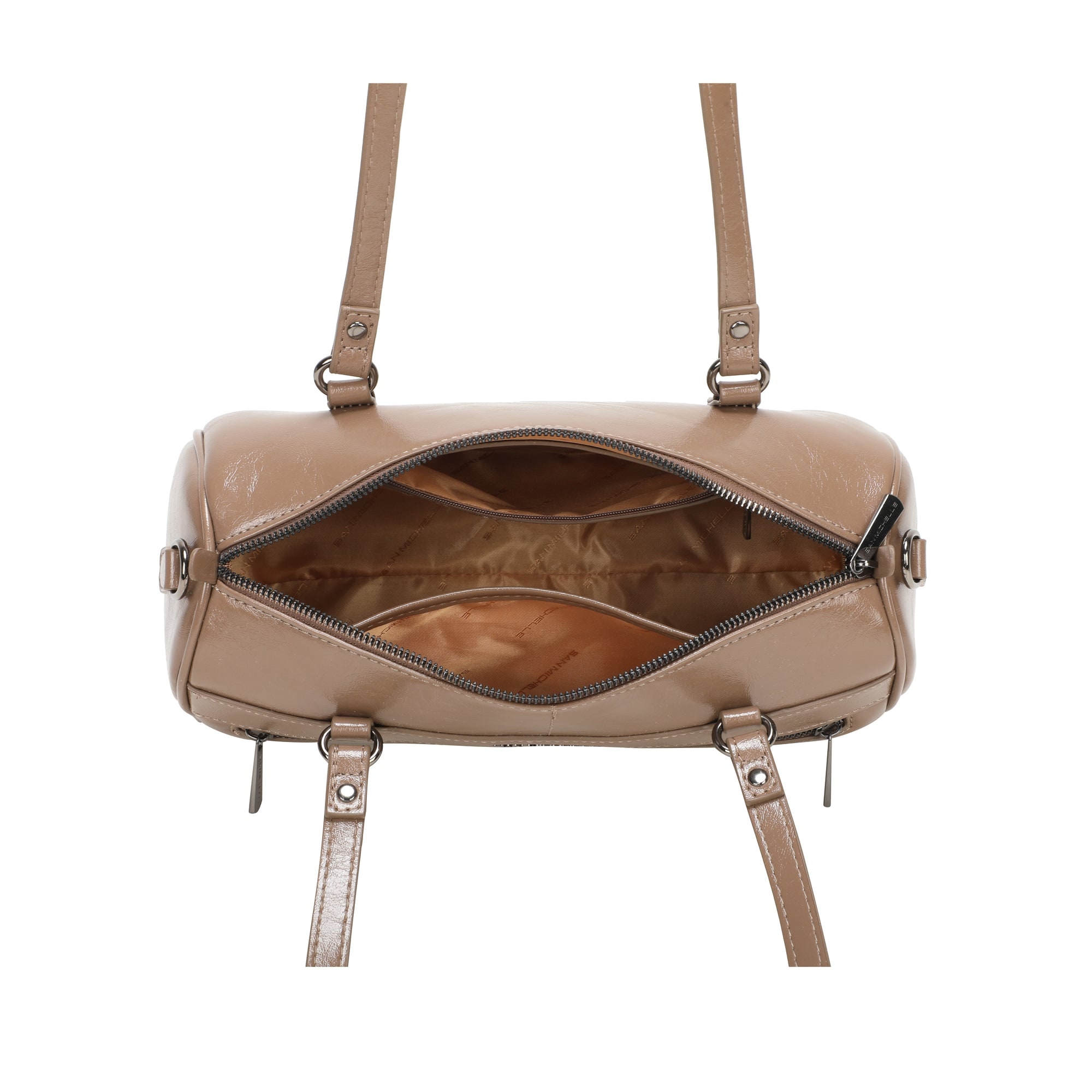 Kerry Elongated Shoulder Bag - Camel view 5