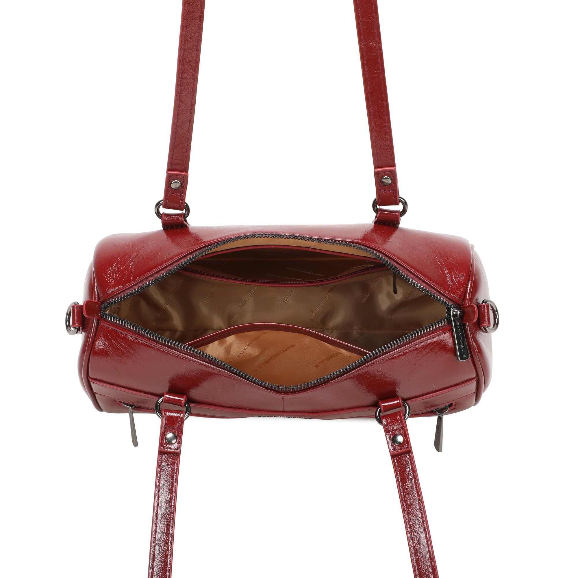 Kerry Elongated Shoulder Bag - Red view 3