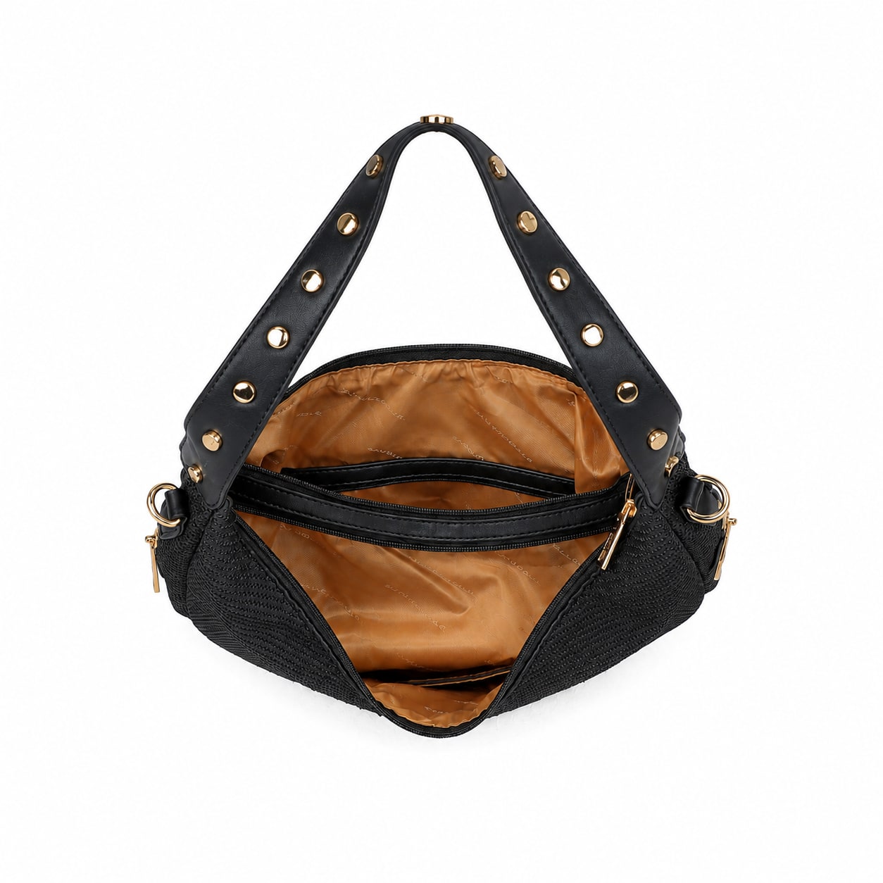 Kiara Hobo Bag - Black view 4