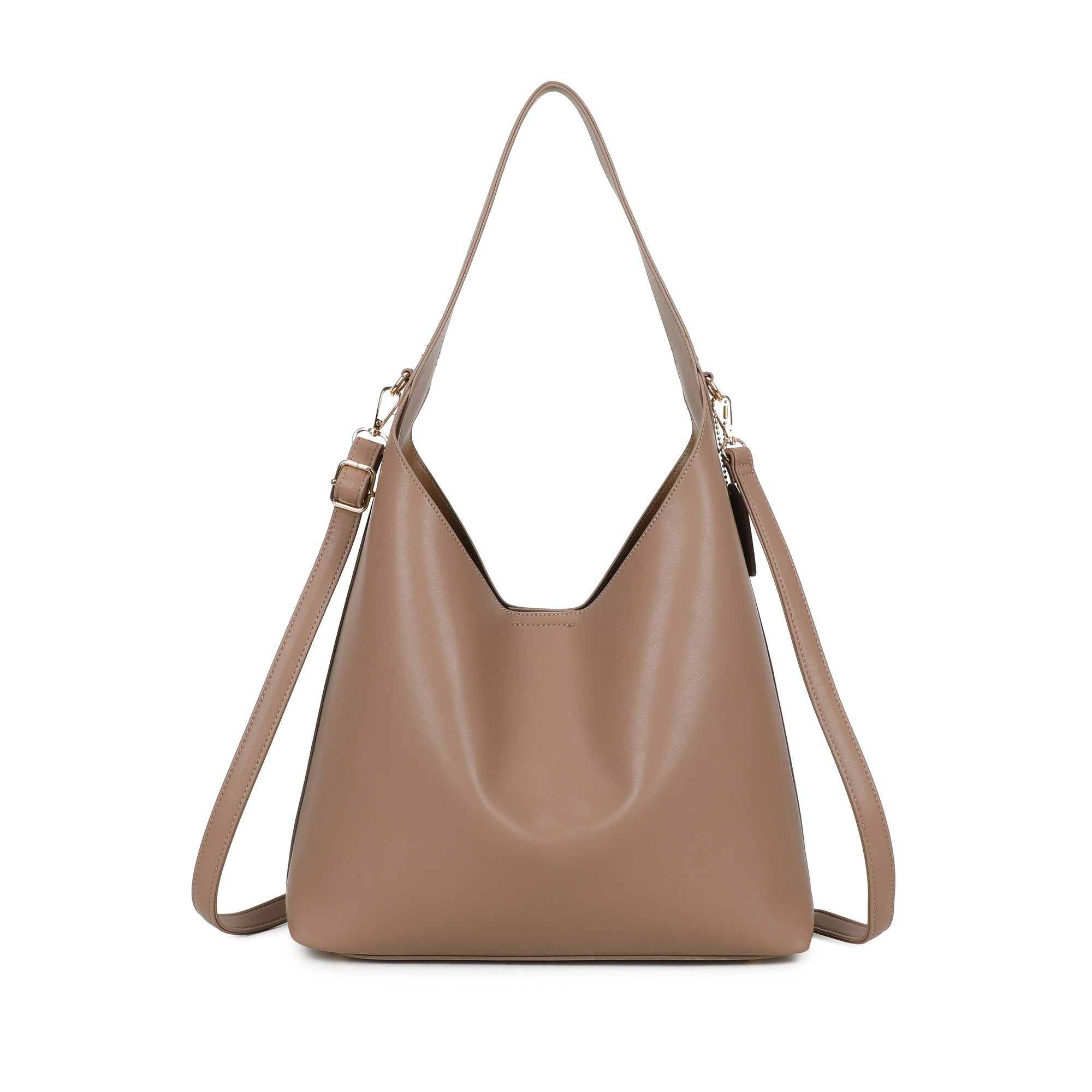 Kylie Hobo Bag - Taupe view 4