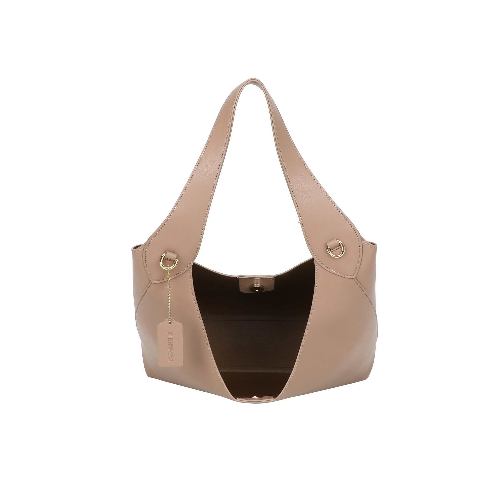 Kylie Hobo Bag - Taupe view 5