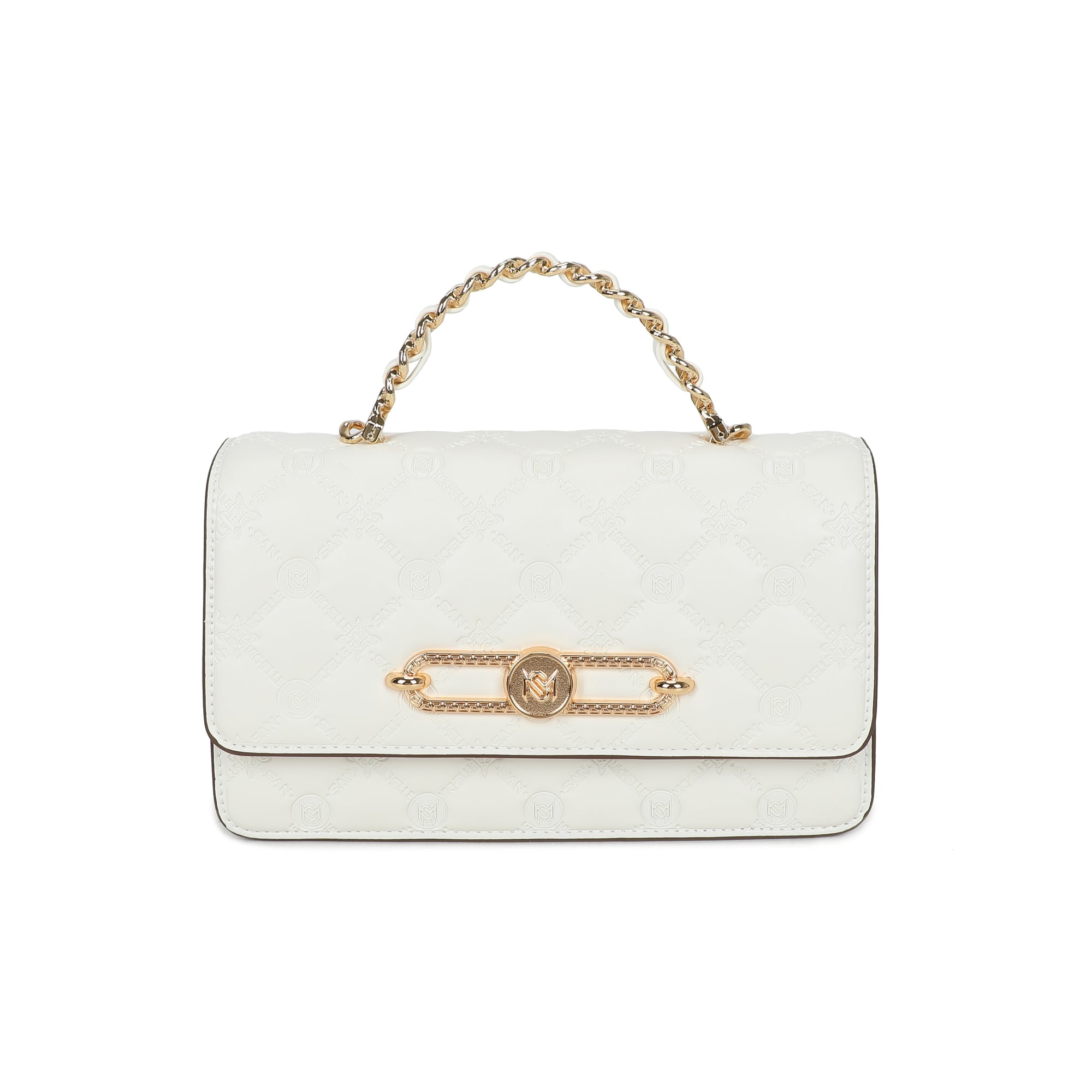 Larsen Top Handle Bag - Beige