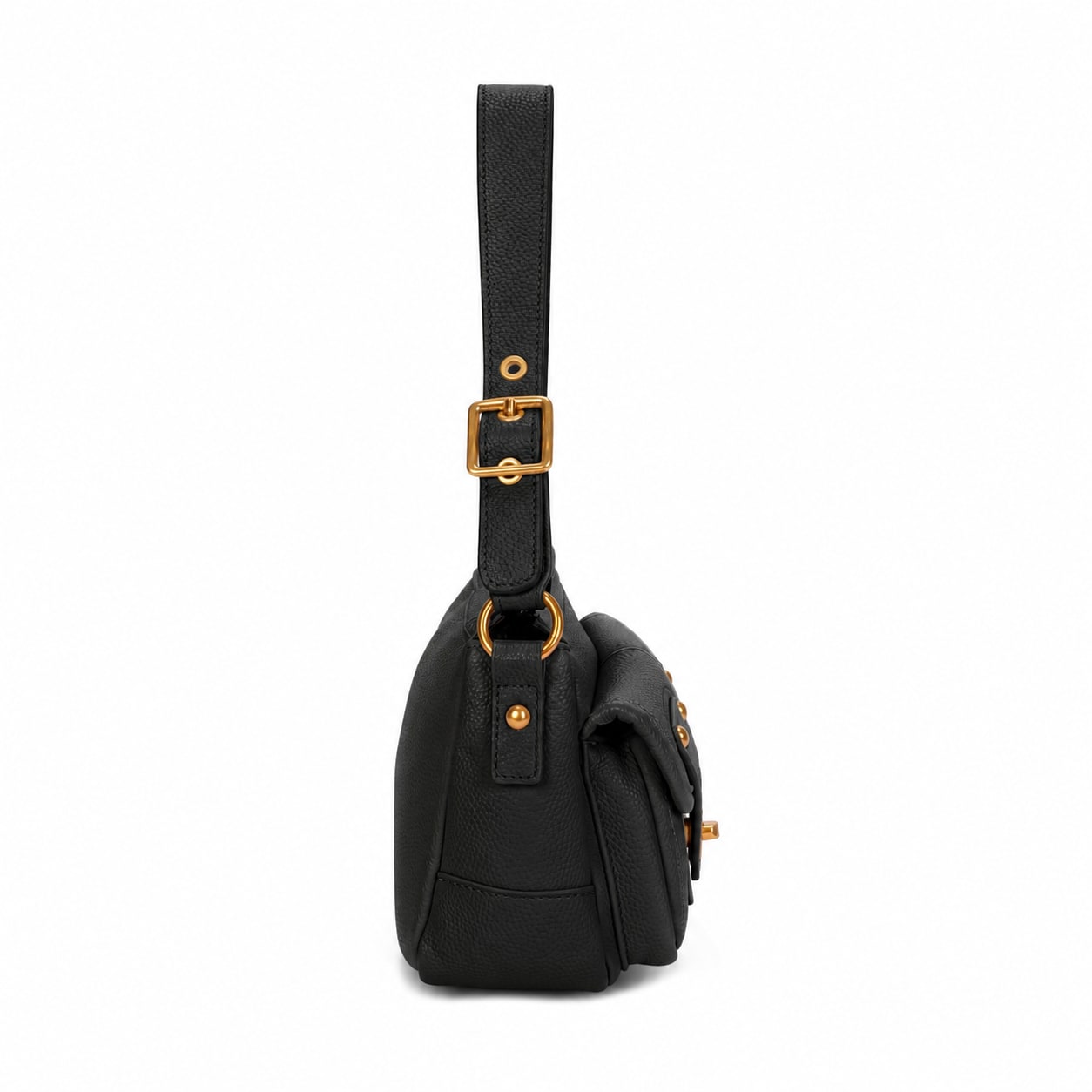 Lily Shoulder Bag - Black view 3
