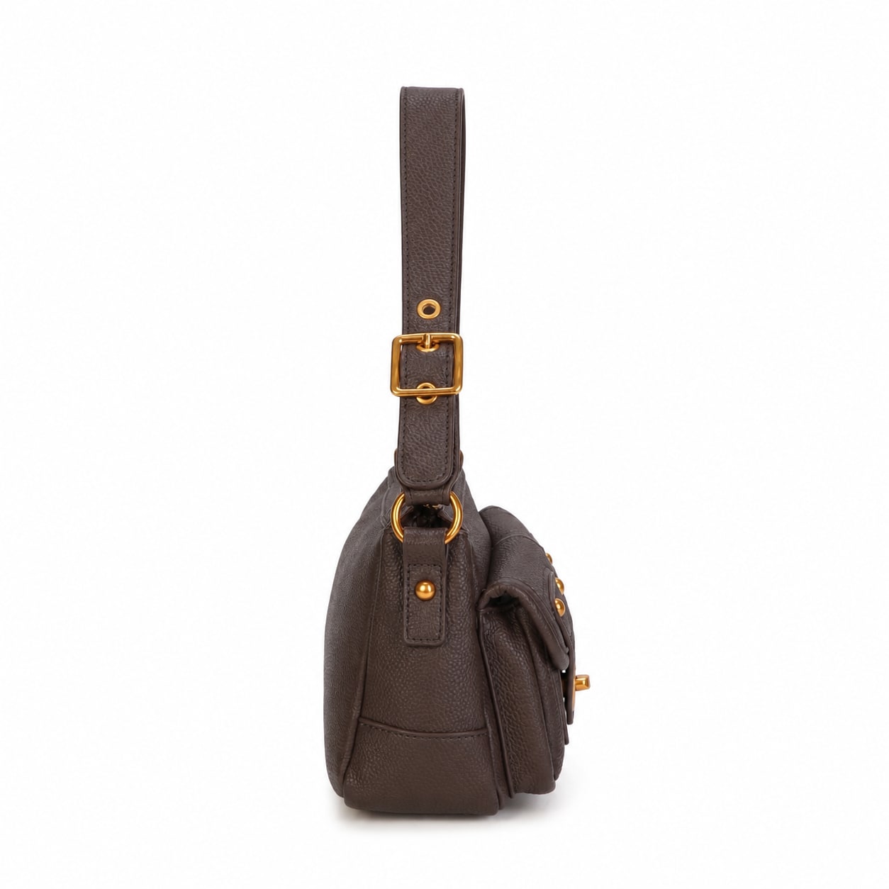 Lily Shoulder Bag - Coffee view 3