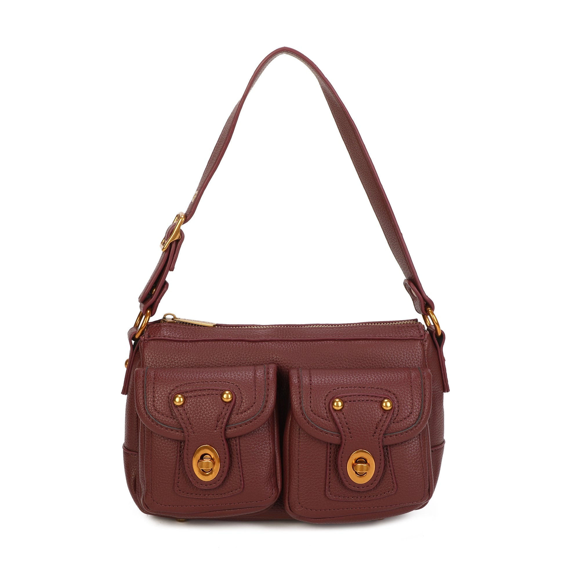 Lily Shoulder Bag - Merlot