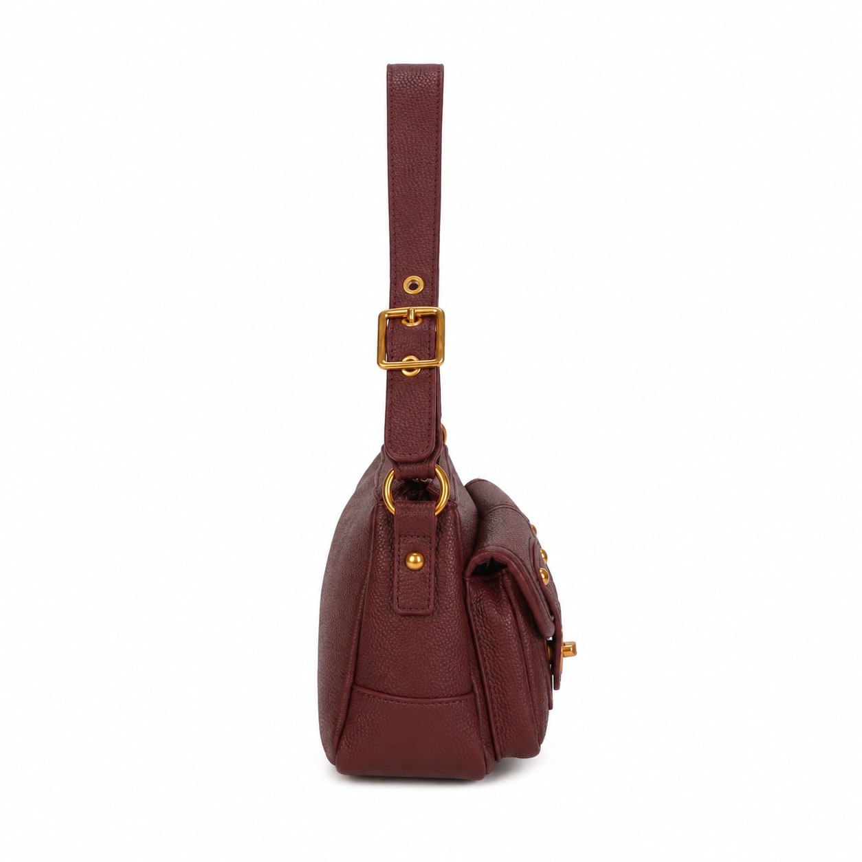 Lily Shoulder Bag - Merlot view 3