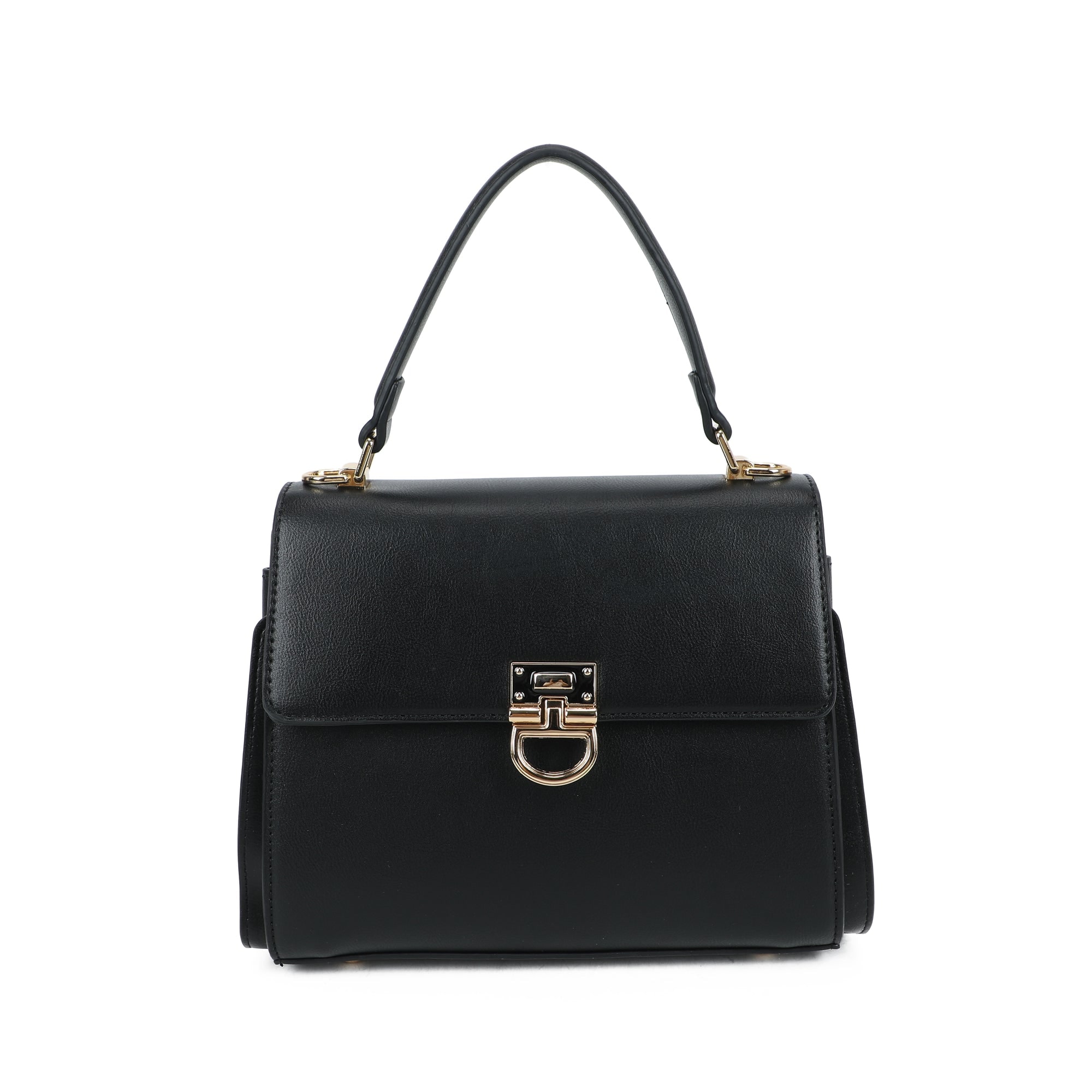 Louisa Top Handle Bag - Black