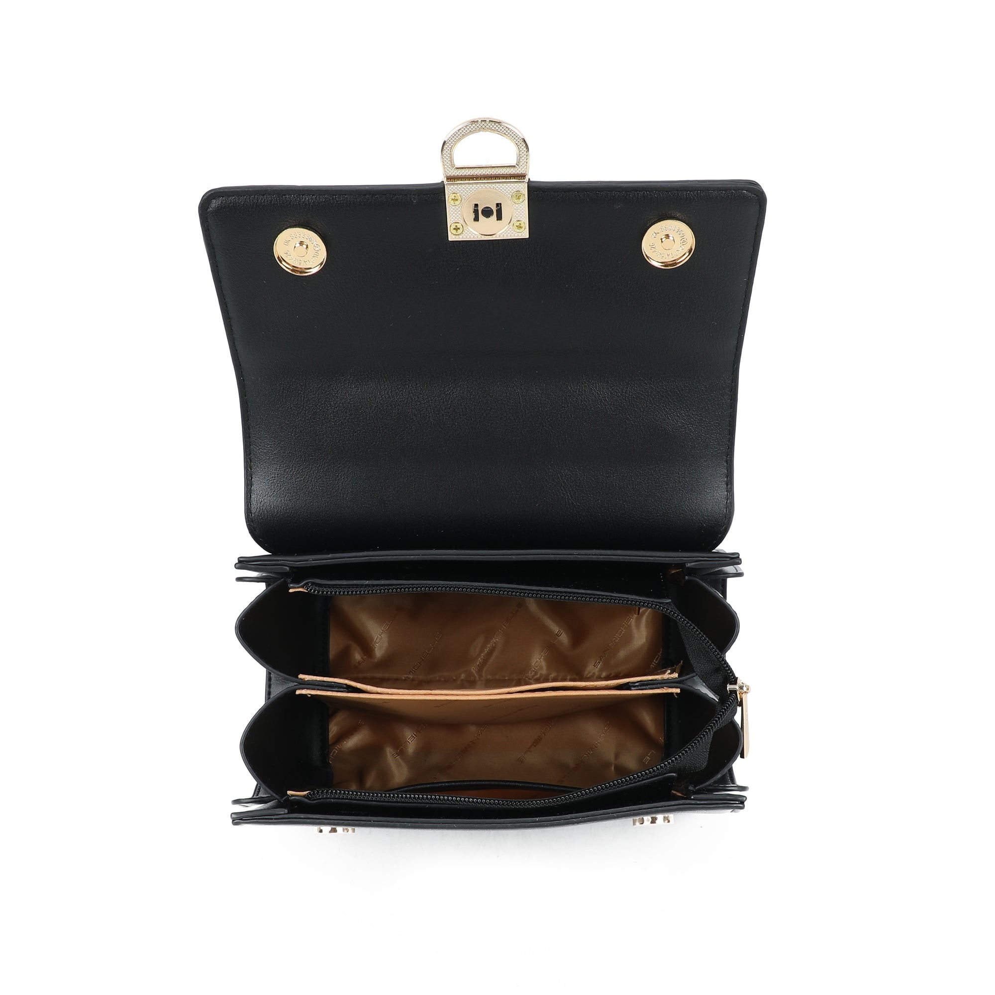 Louisa Top Handle Bag - Black view 4
