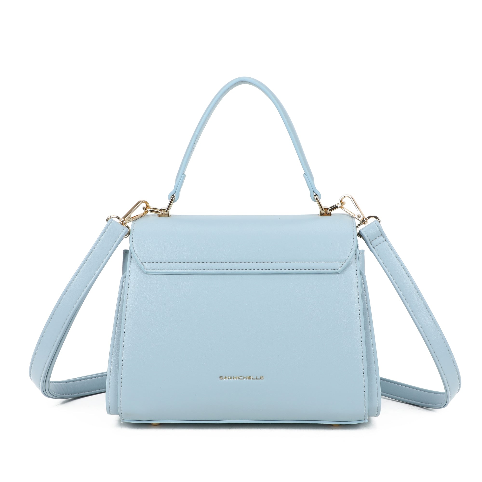 Louisa Top Handle Bag - Blue view 4