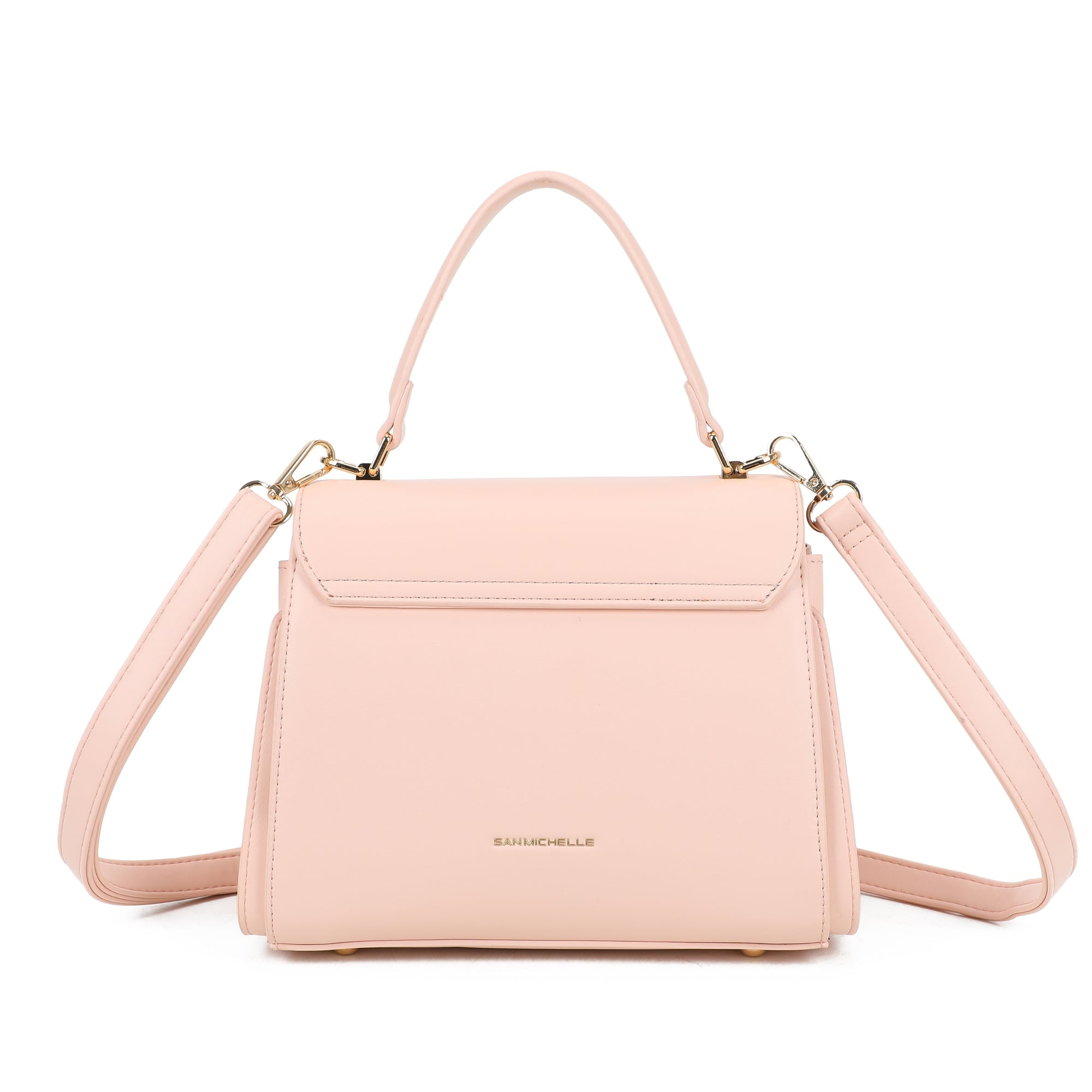 Louisa Top Handle Bag - Pink view 3