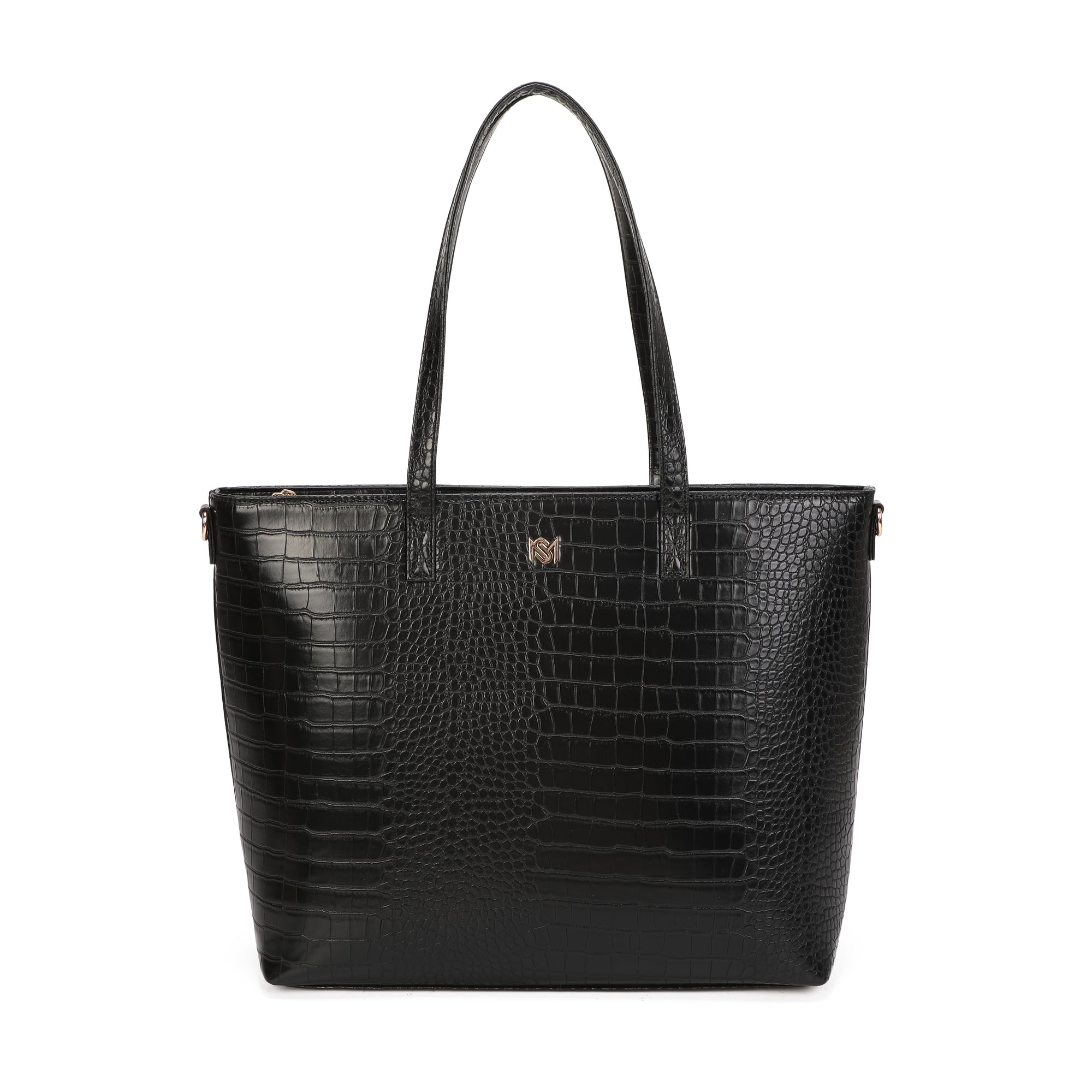 Amber Large Tote Bag - Black