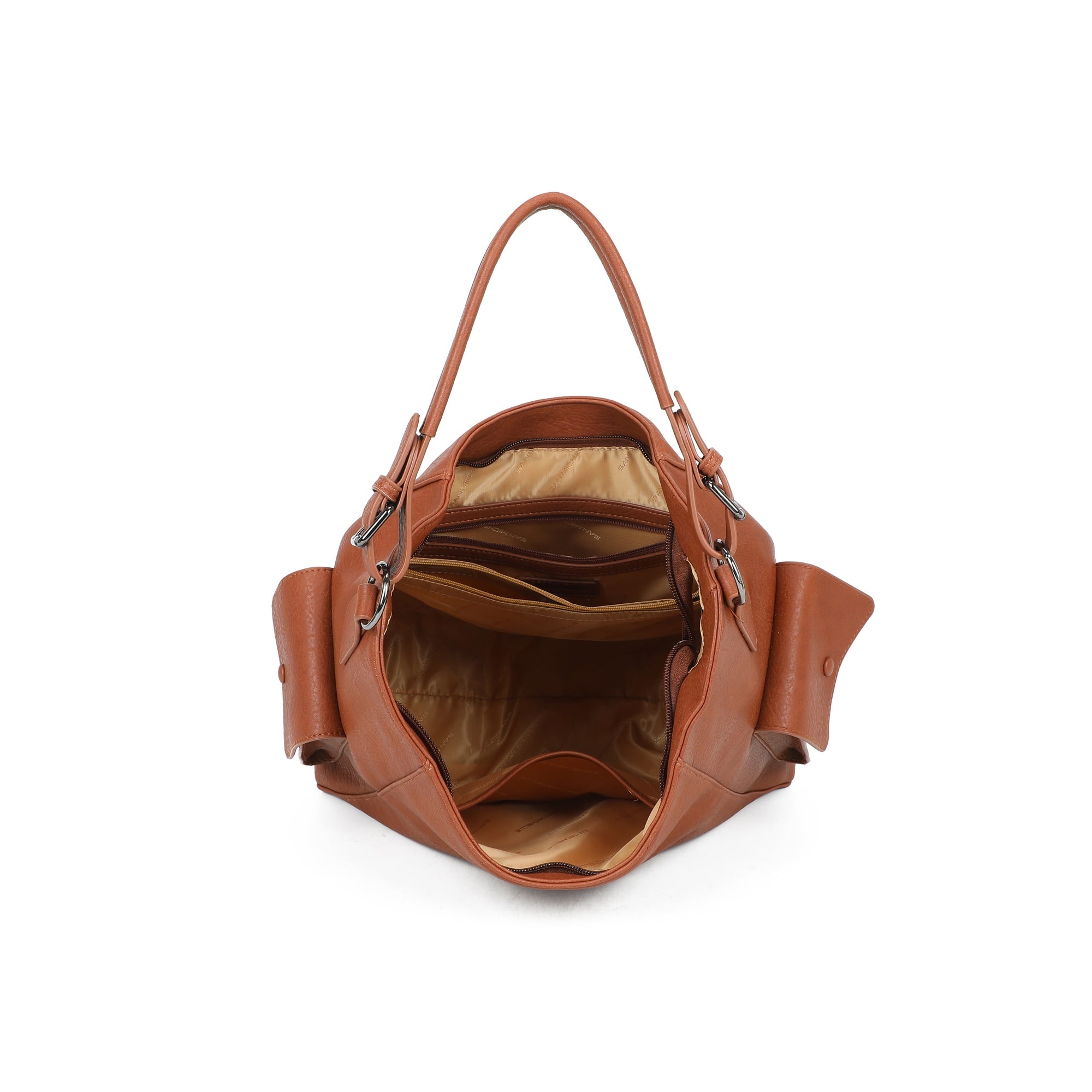 Luna Hobo Bag - Brown view 4