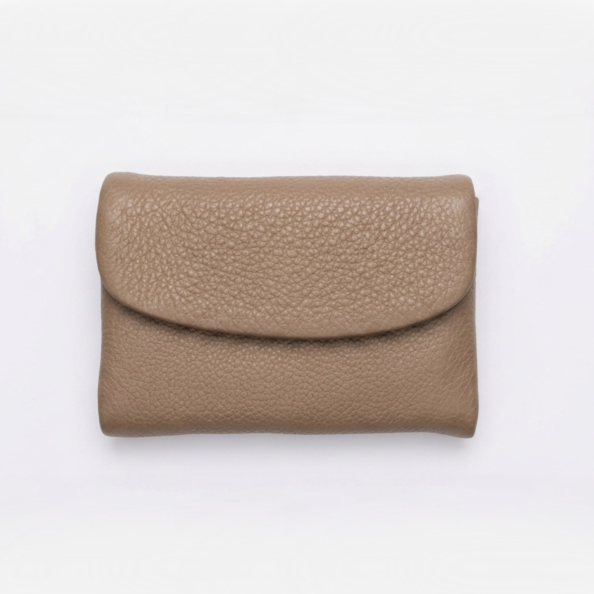 Margaret Medium Leather Wallet - Camel