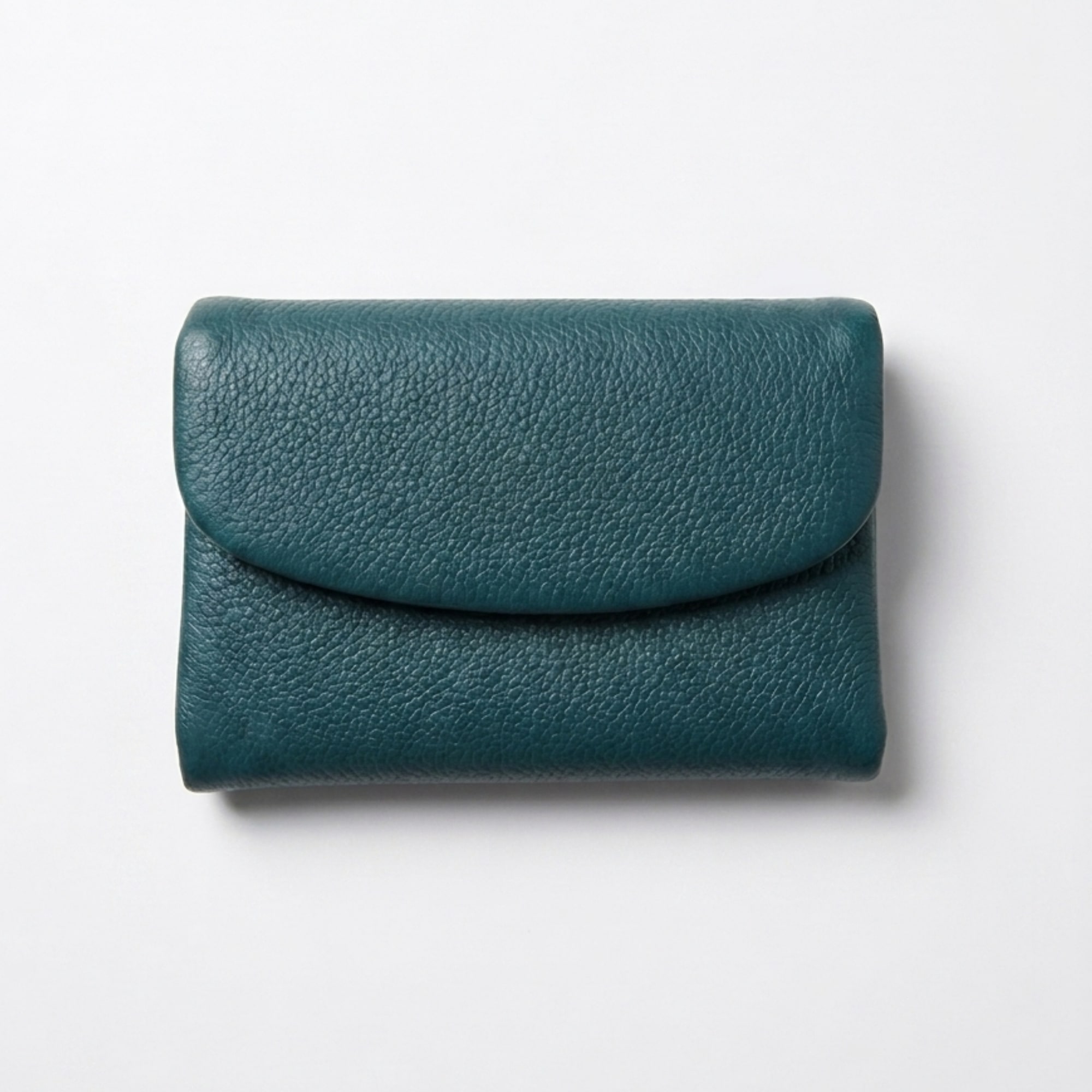 Margaret Medium Leather Wallet - Teal