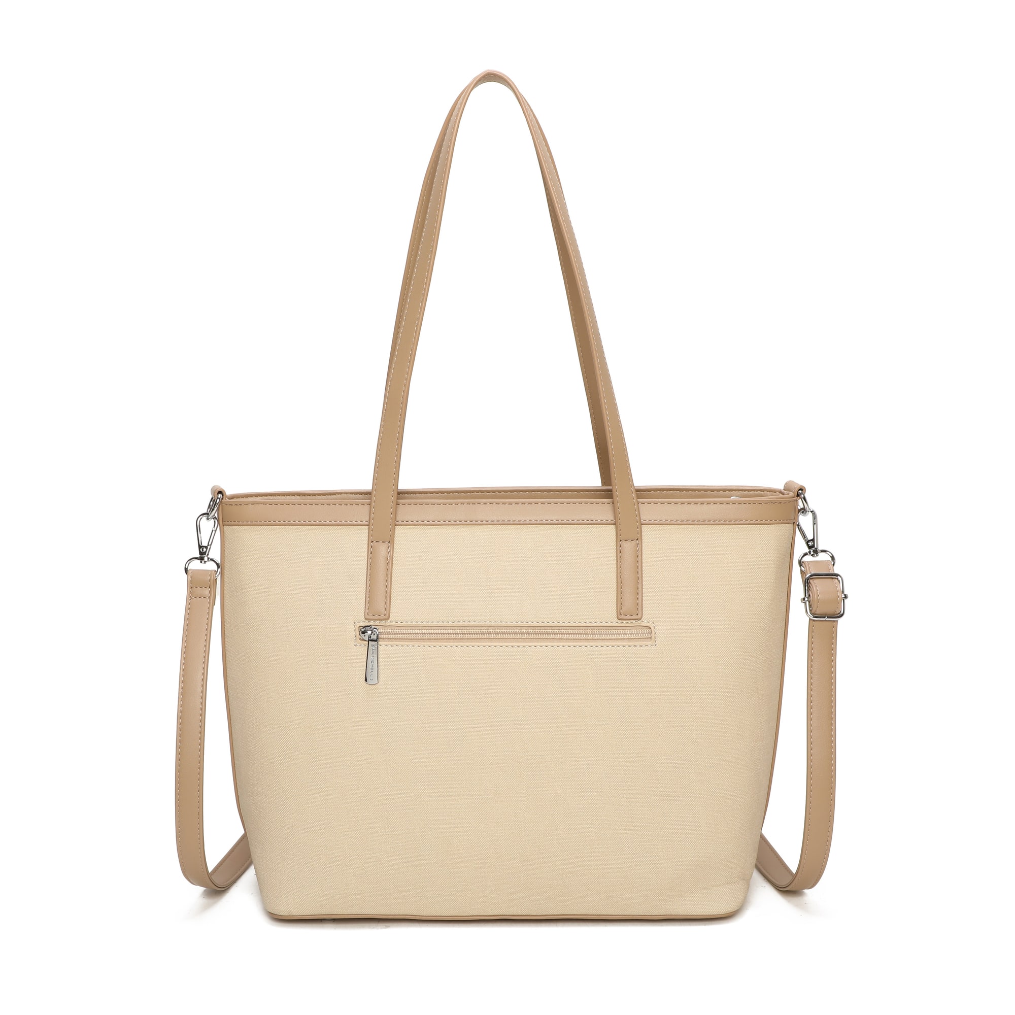 Mariz Tote Bag - Light Camel view 3