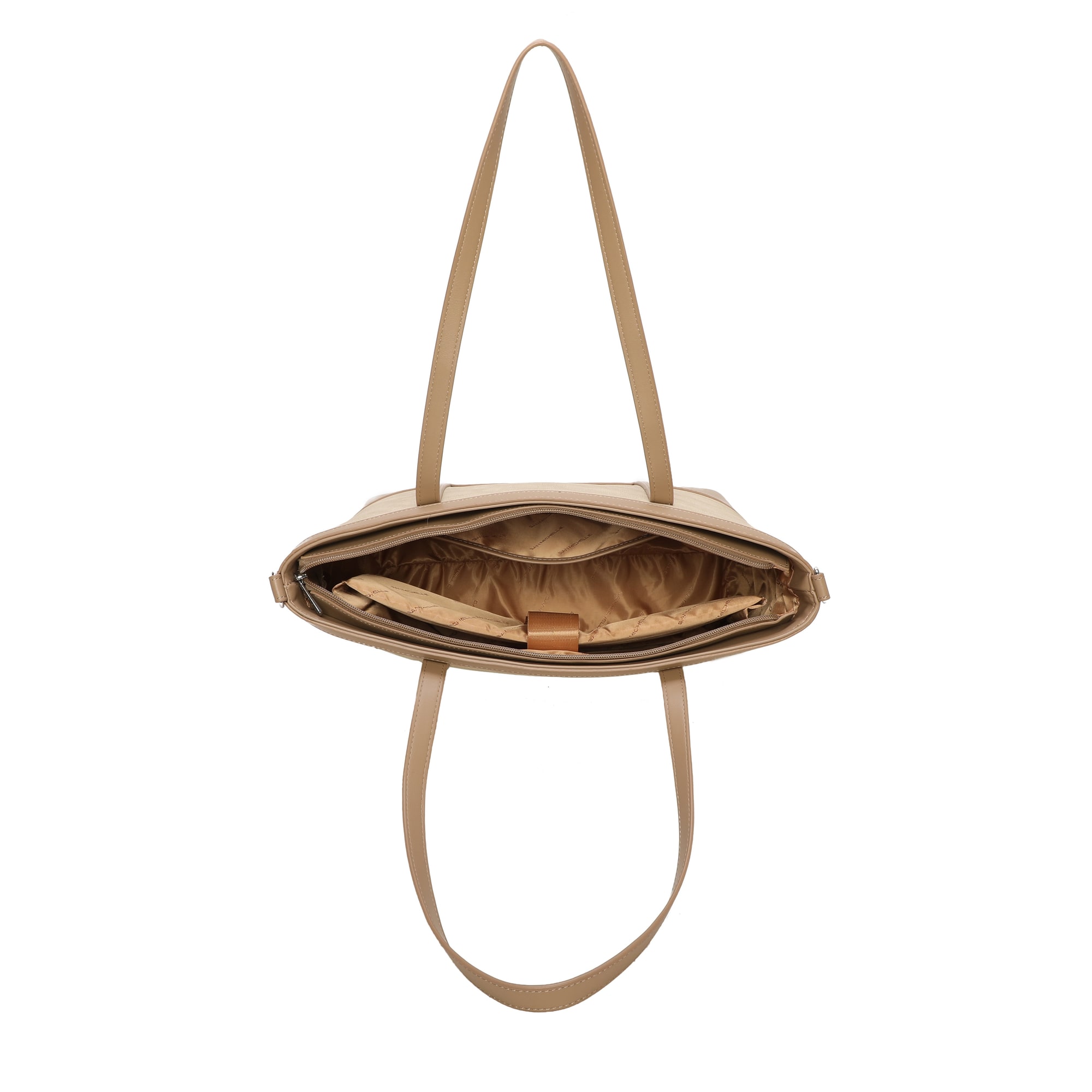 Mariz Tote Bag - Light Camel view 4