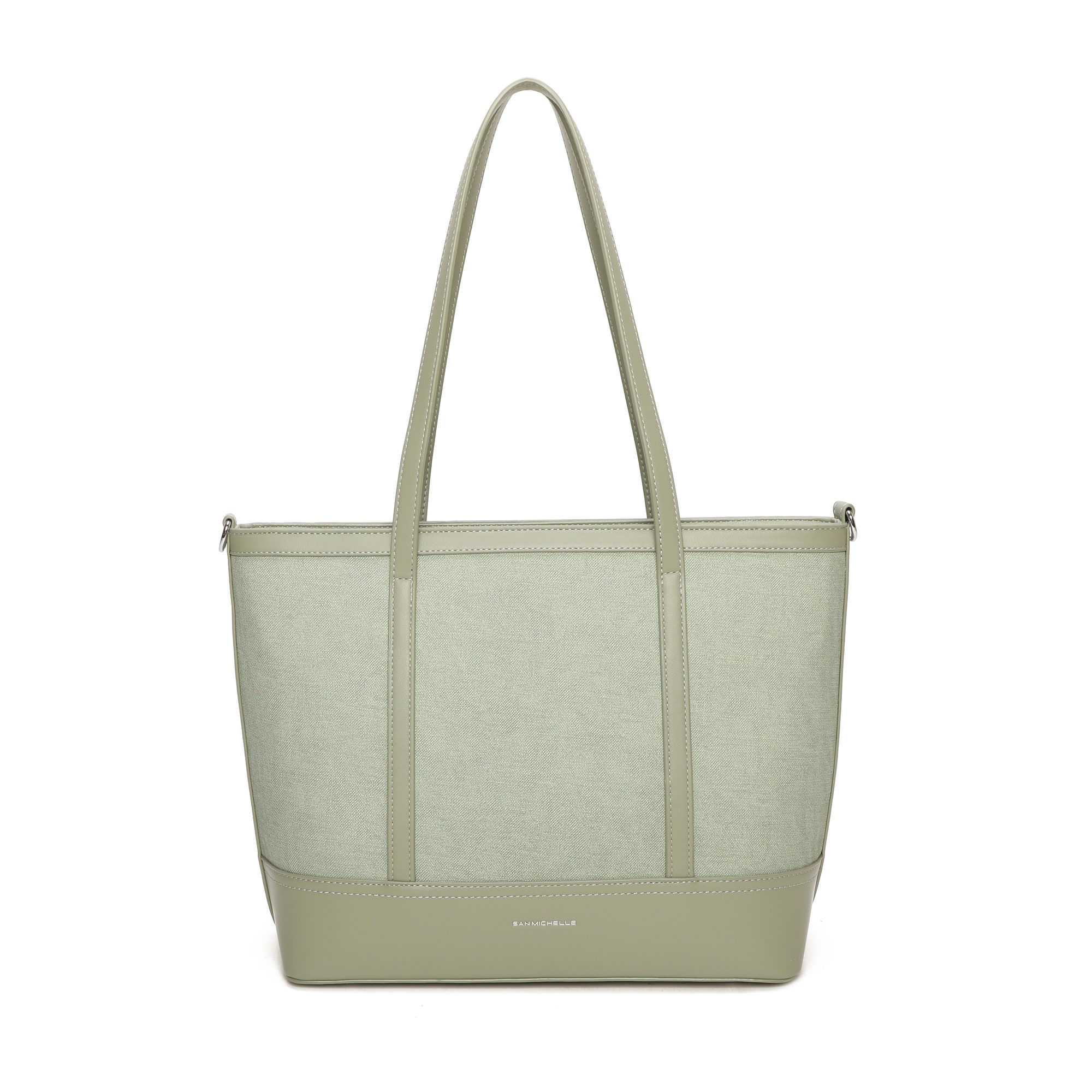 Mariz Tote Bag - Sage Green