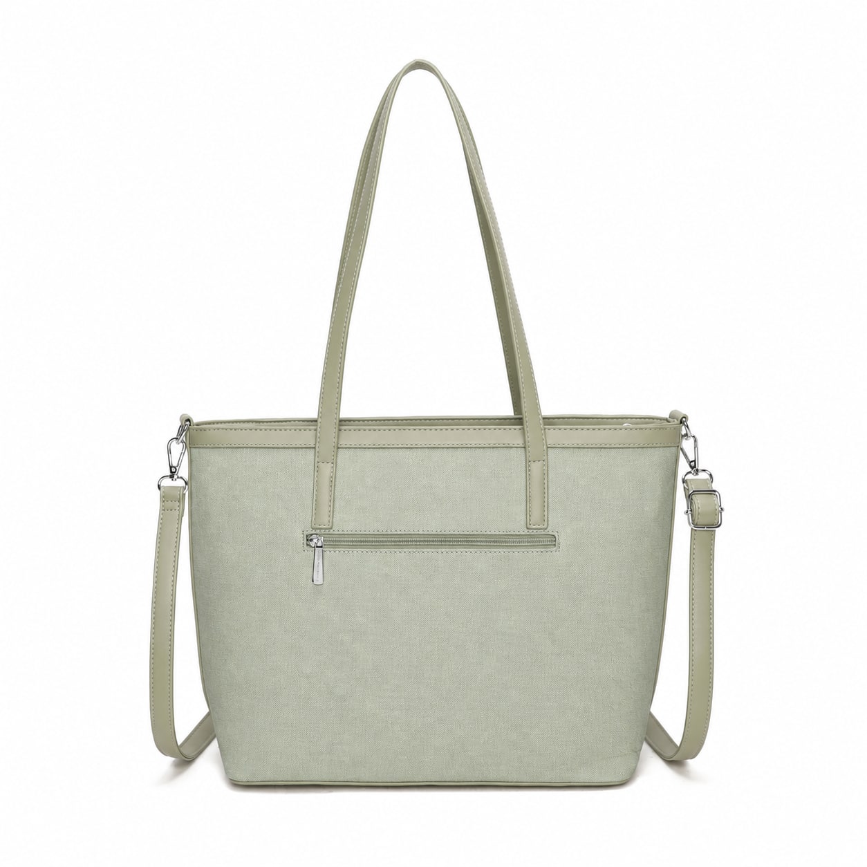 Mariz Tote Bag - Sage Green view 2