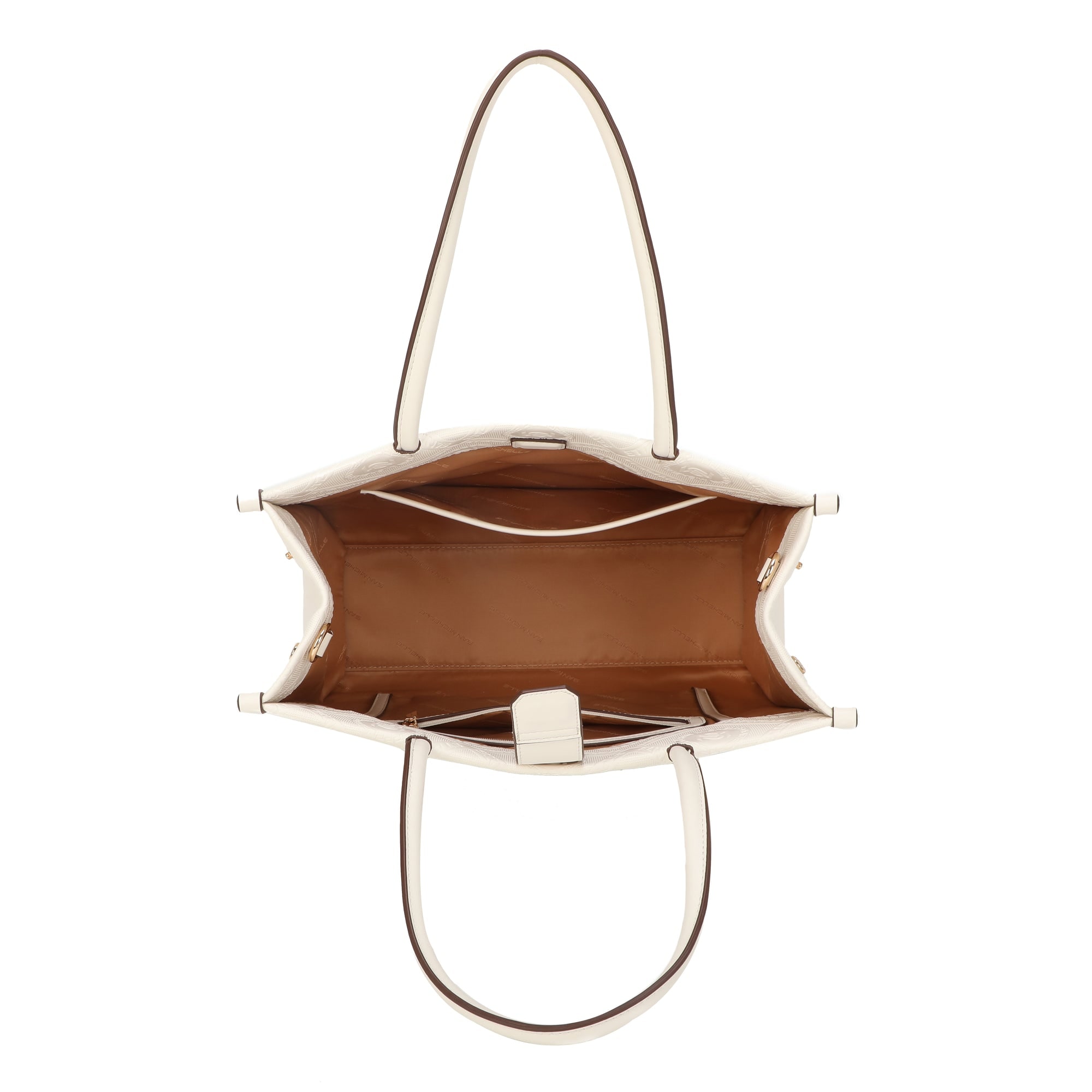 Mira Shopper Tote Bag - Beige view 5