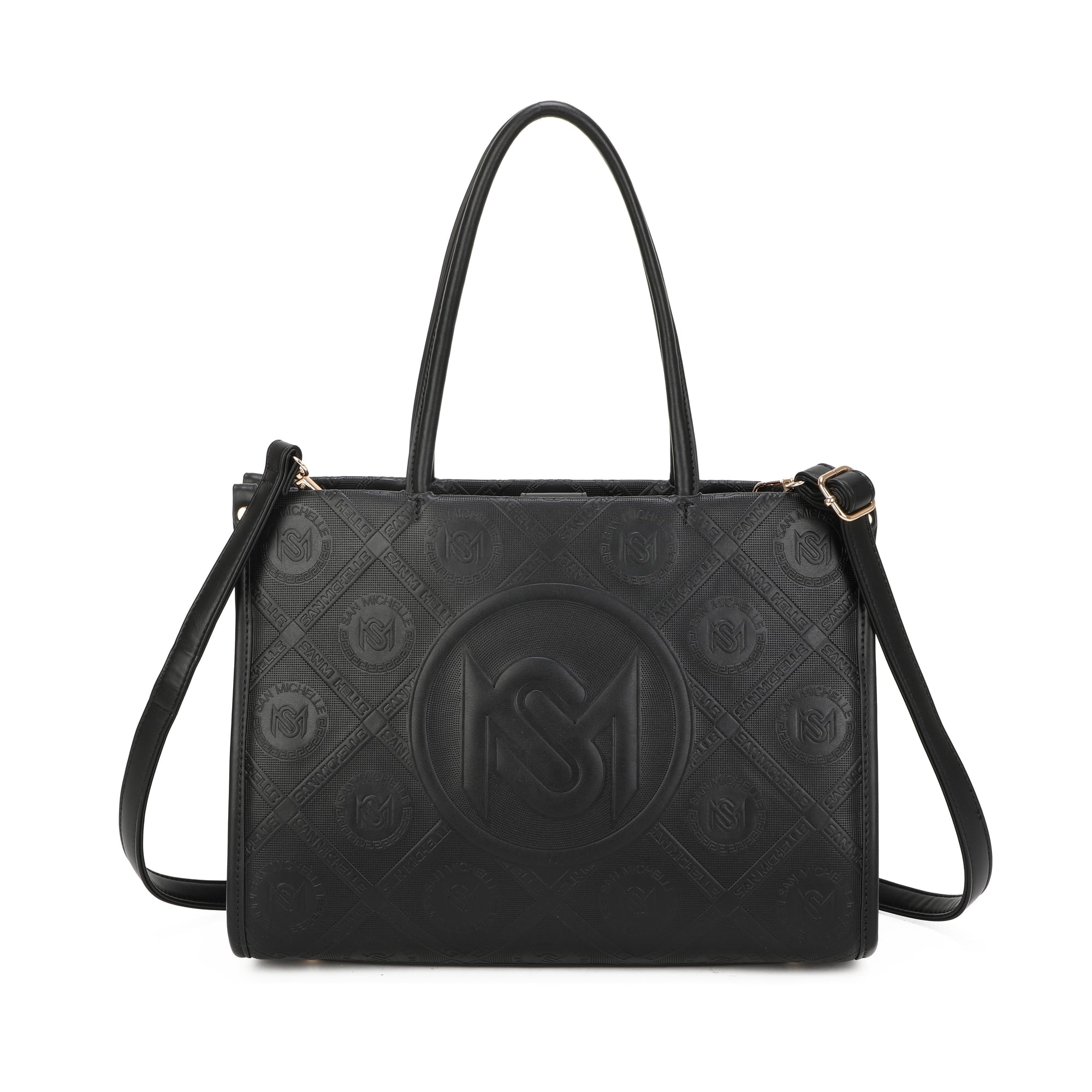 Mira Shopper Tote Bag - Black view 4