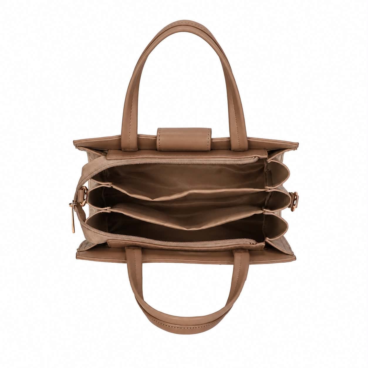 Mira Tote Bag - Khaki view 4