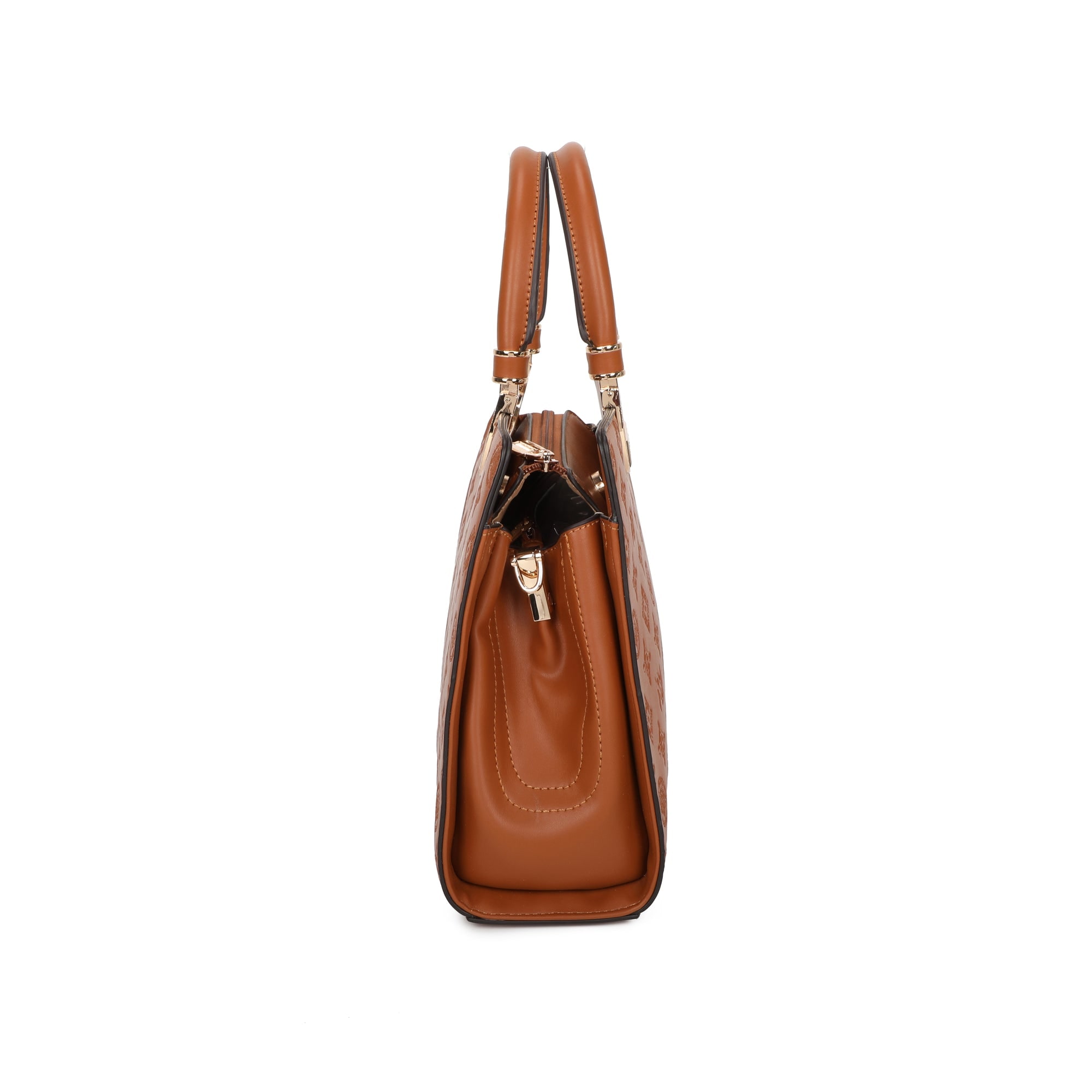 Mitch Medium Day Bag-Brown view 4